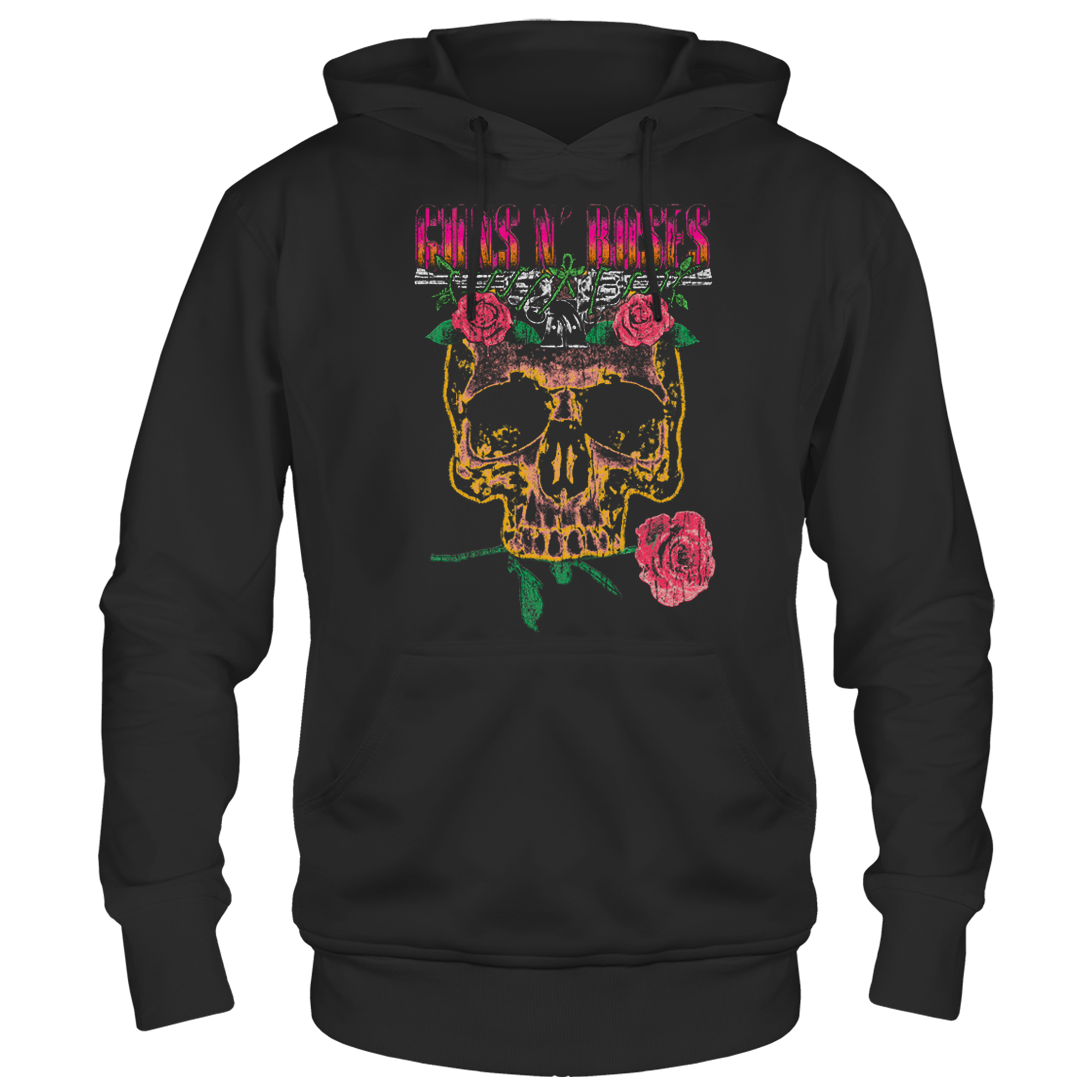 GUNS N ROSES 1991 TOUR BLACK HOODIE