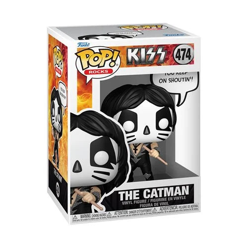 KISS THE CATMAN FUNKO FIGURE (Rock and Roll All Nite Sayings)