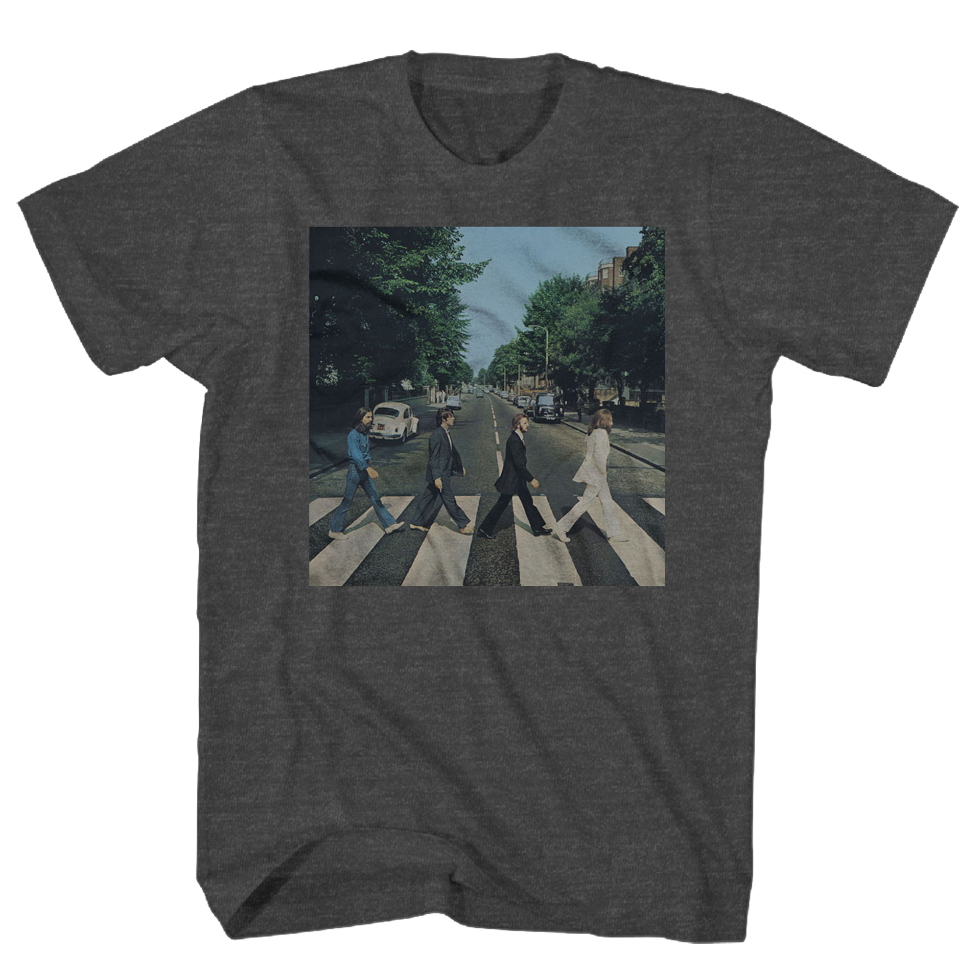 BEATLES ABBEY ROAD DARK CHARCOAL T-SHIRT