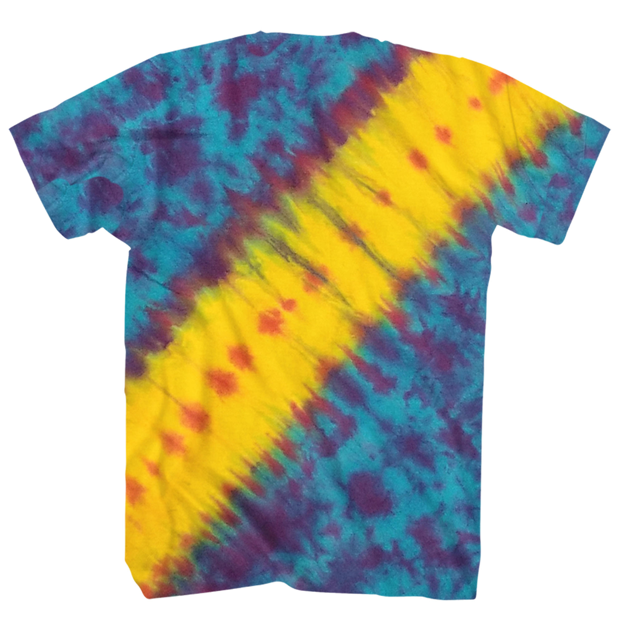GRTFL DEAD VERTICLE TIE DYE BERTH T-SHIRT