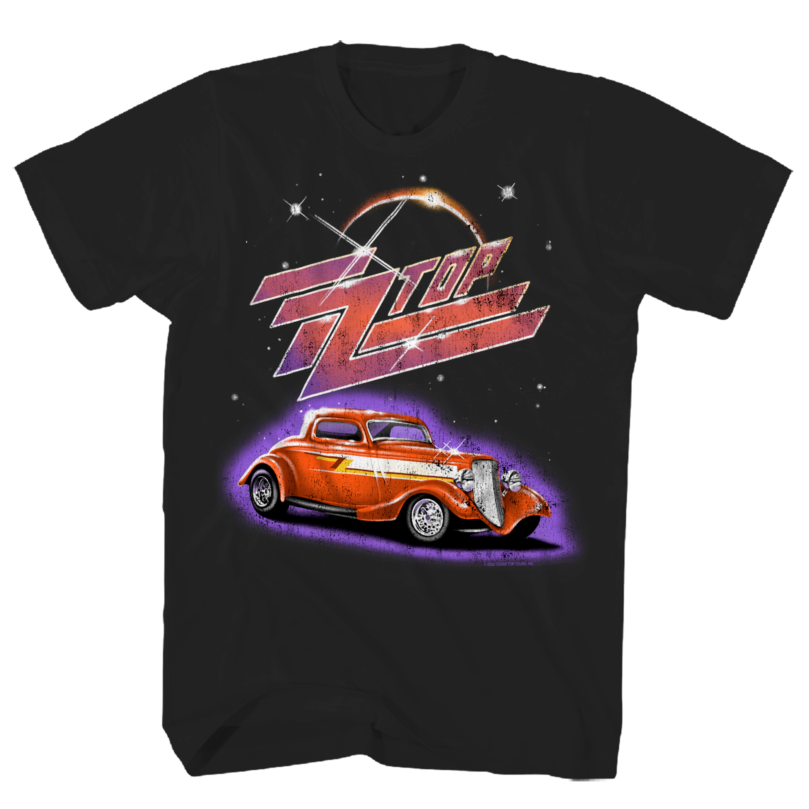 ZZ TOP ELIMINATOR BLACK T-SHIRT
