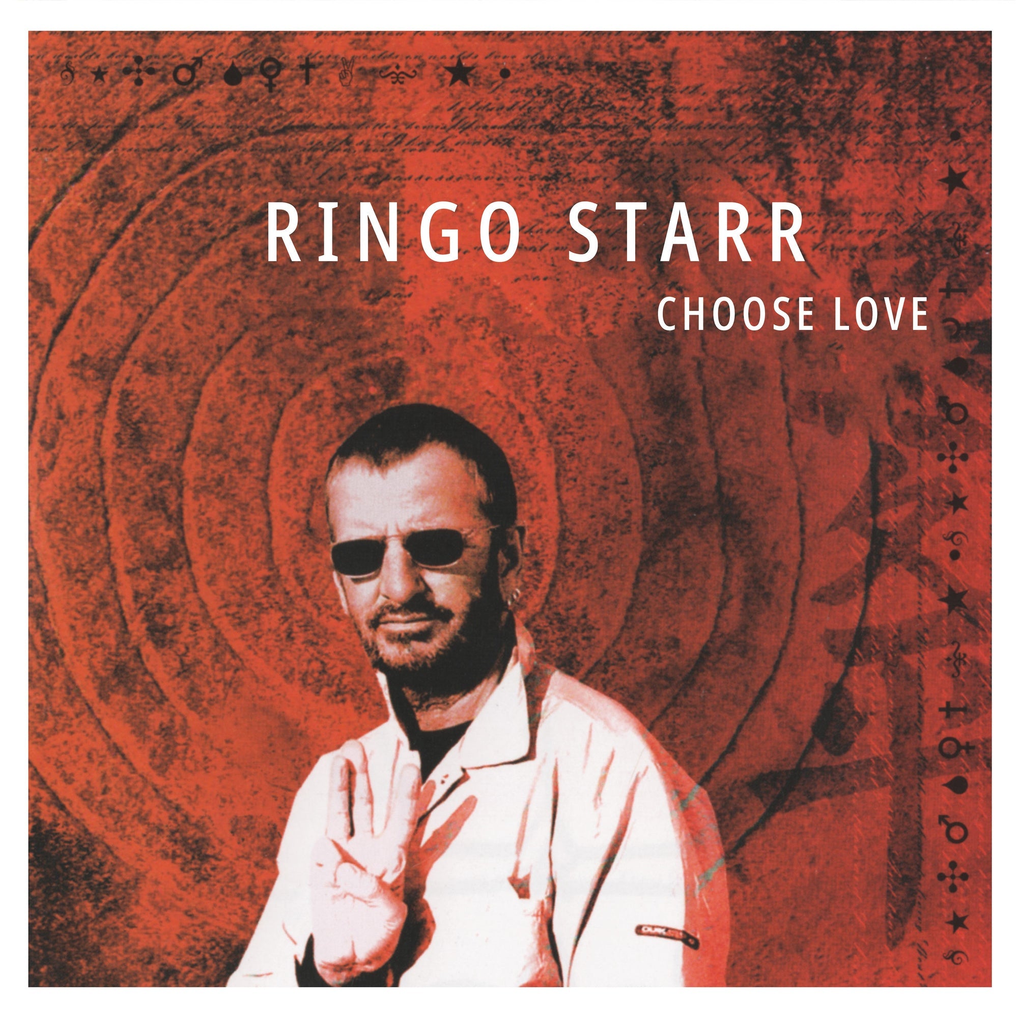 RINGO STARR 'CHOOSE LOVE' LP (20th Anniversary, Ruby Red Vinyl)