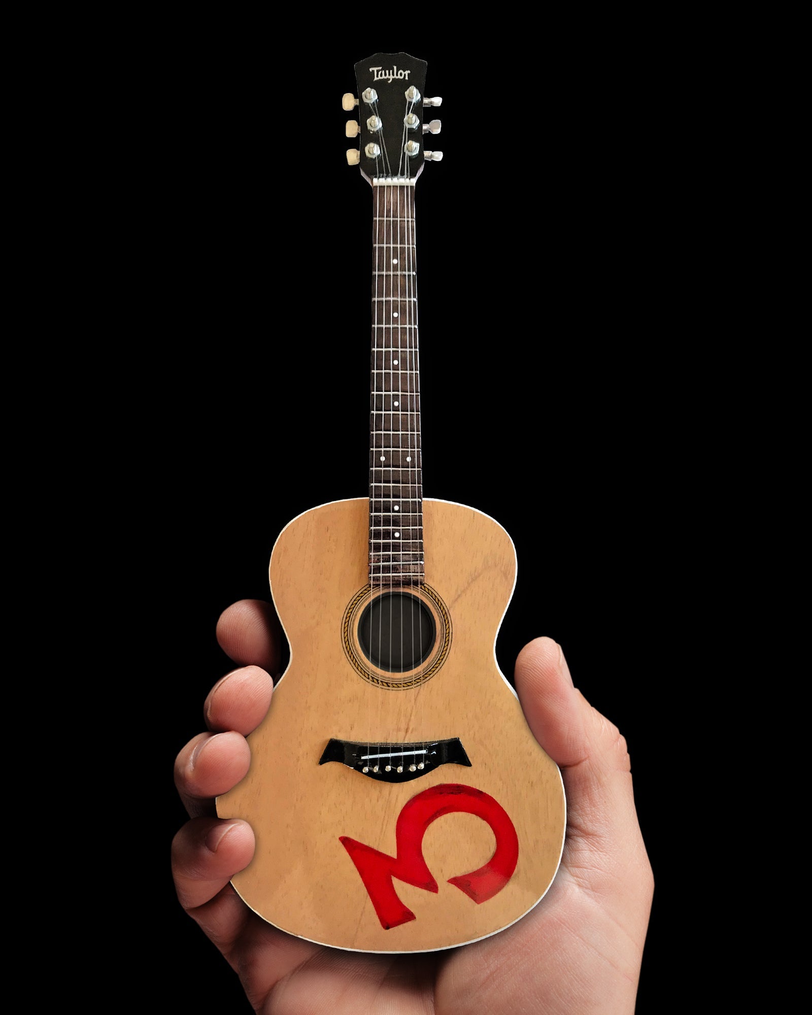 OFFICIALLY LICENSED THIRD EYE BLIND STEPHAN JENKINS MINIATURE ACOUSTIC GUITAR MODEL