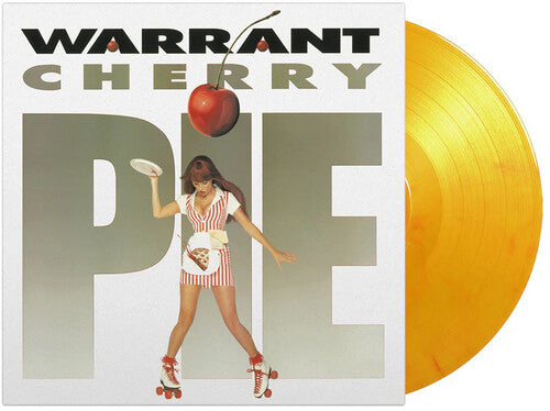 WARRANT 'CHERRY PIE' LP (Import, Yellow Marbled Vinyl)
