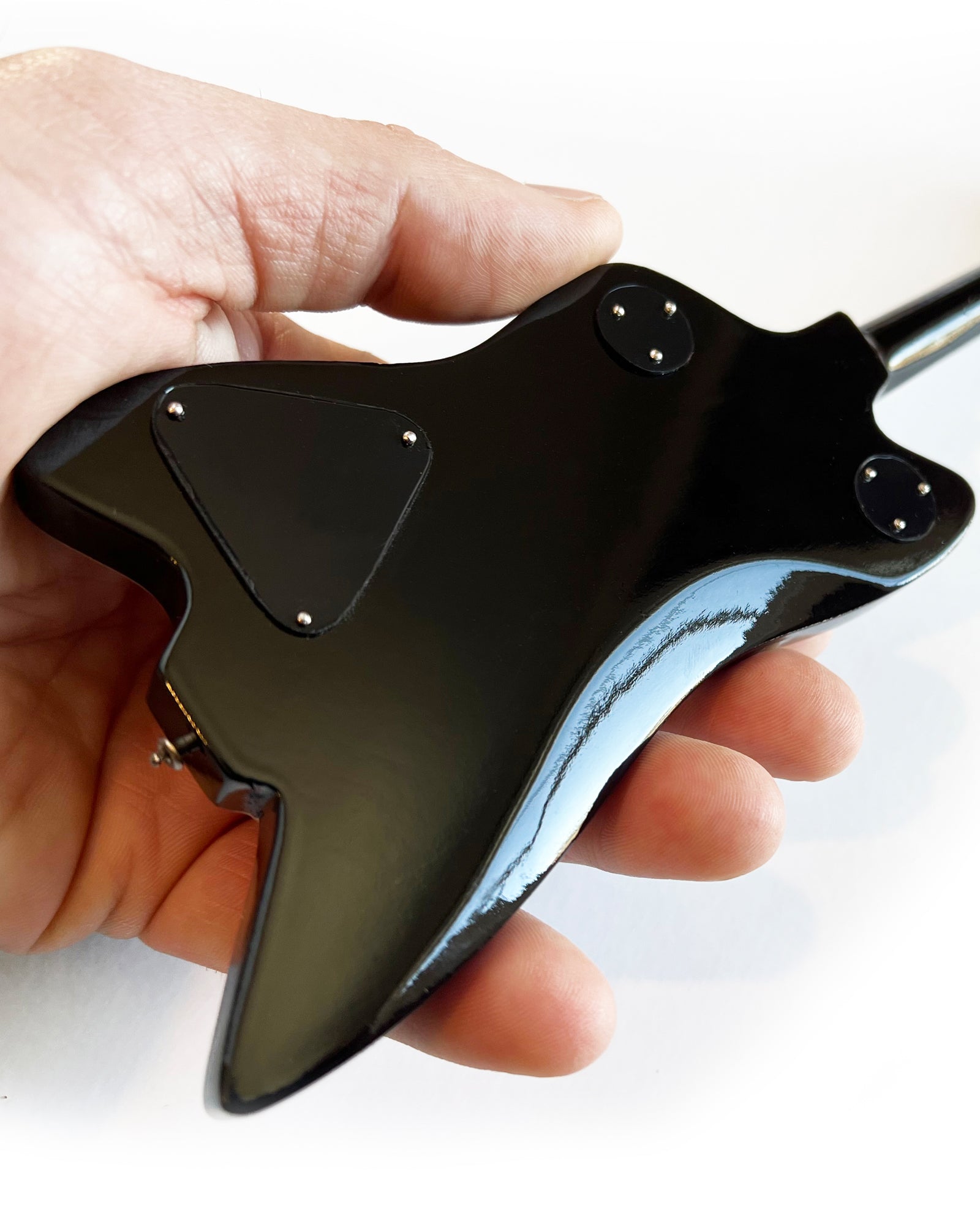 BILLY F GIBBONS SIGNATURE BILLY BO GRETSCH MINIATURE GUITAR MODEL REPLICA COLLECTIBLE