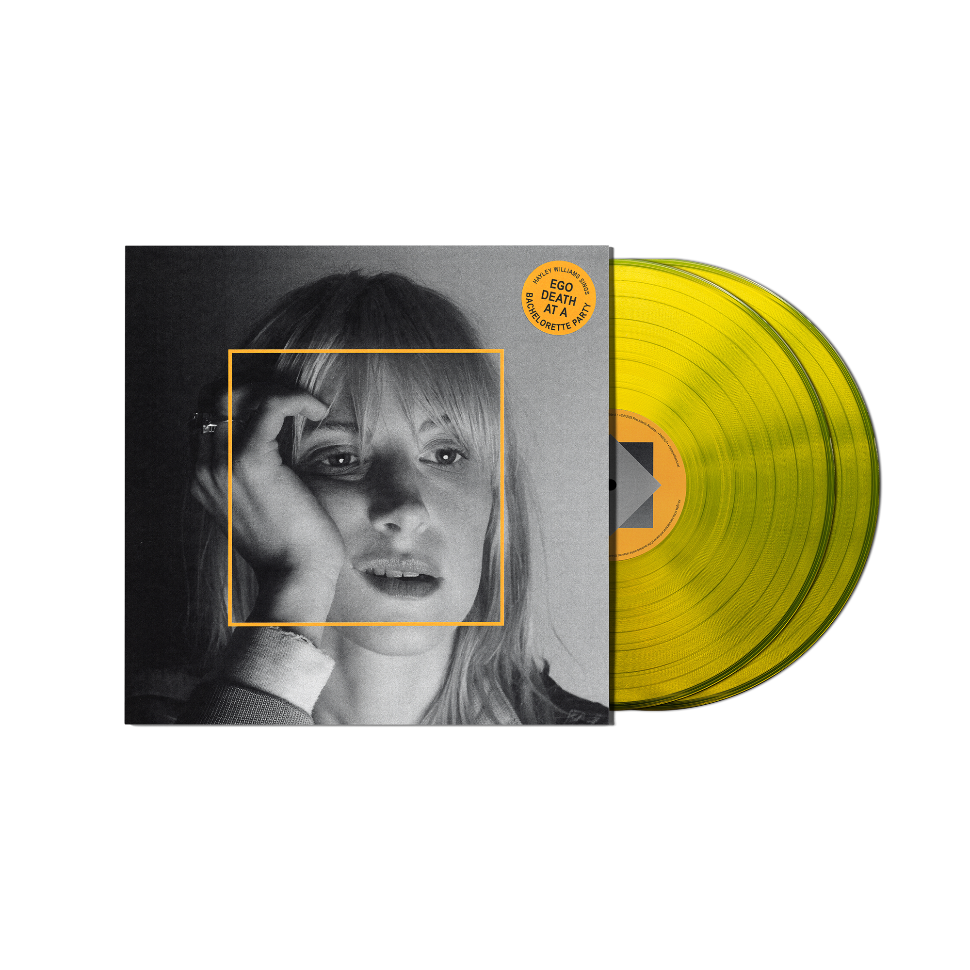 HAYLEY WILLIAMS 'EGO DEATH AT A BACHELORETTE PARTY' 2LP (26 Highlighter Yellow Vinyl)