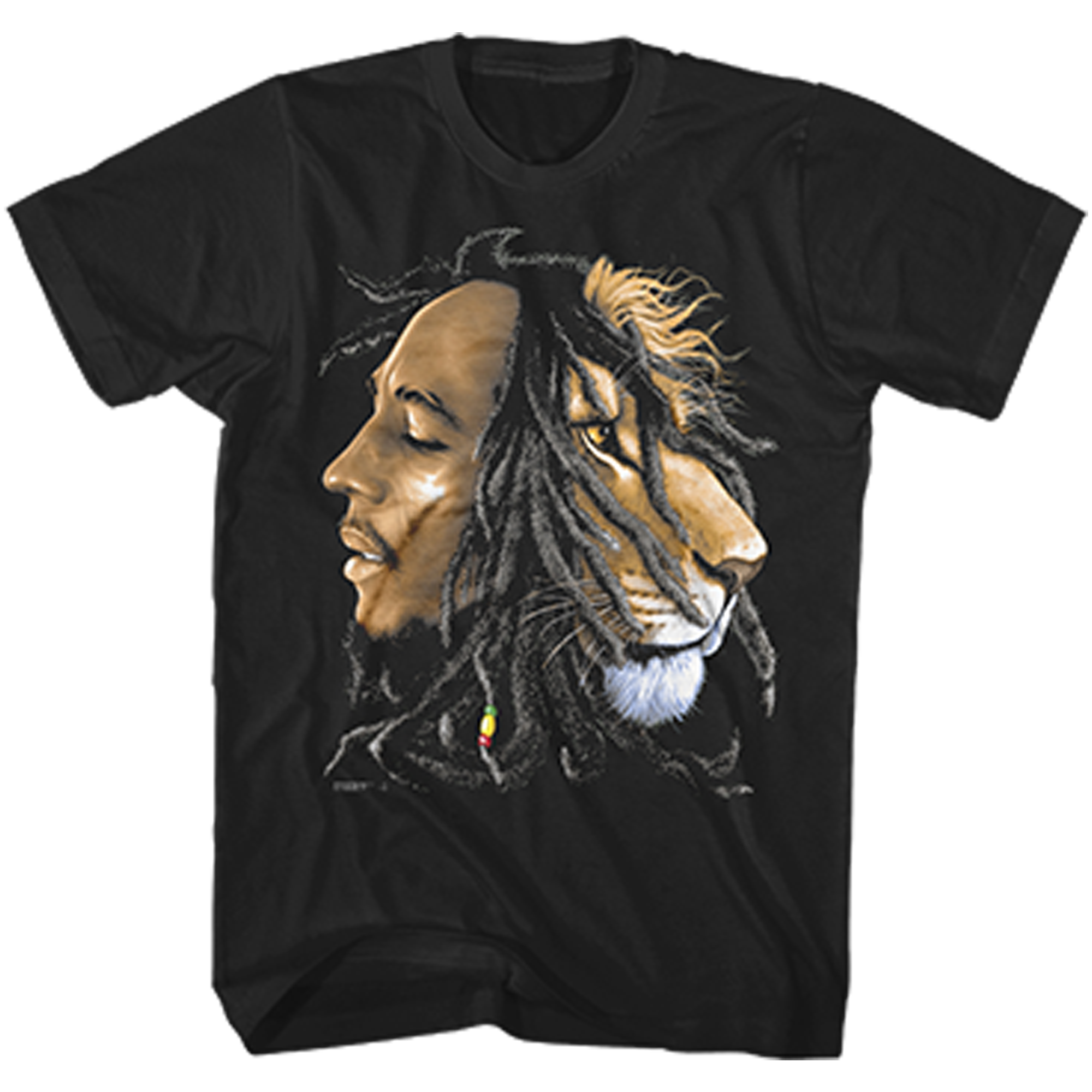 BOB MARLEY PROFILE T-SHIRTS LION/MARLEY T-SHIRT