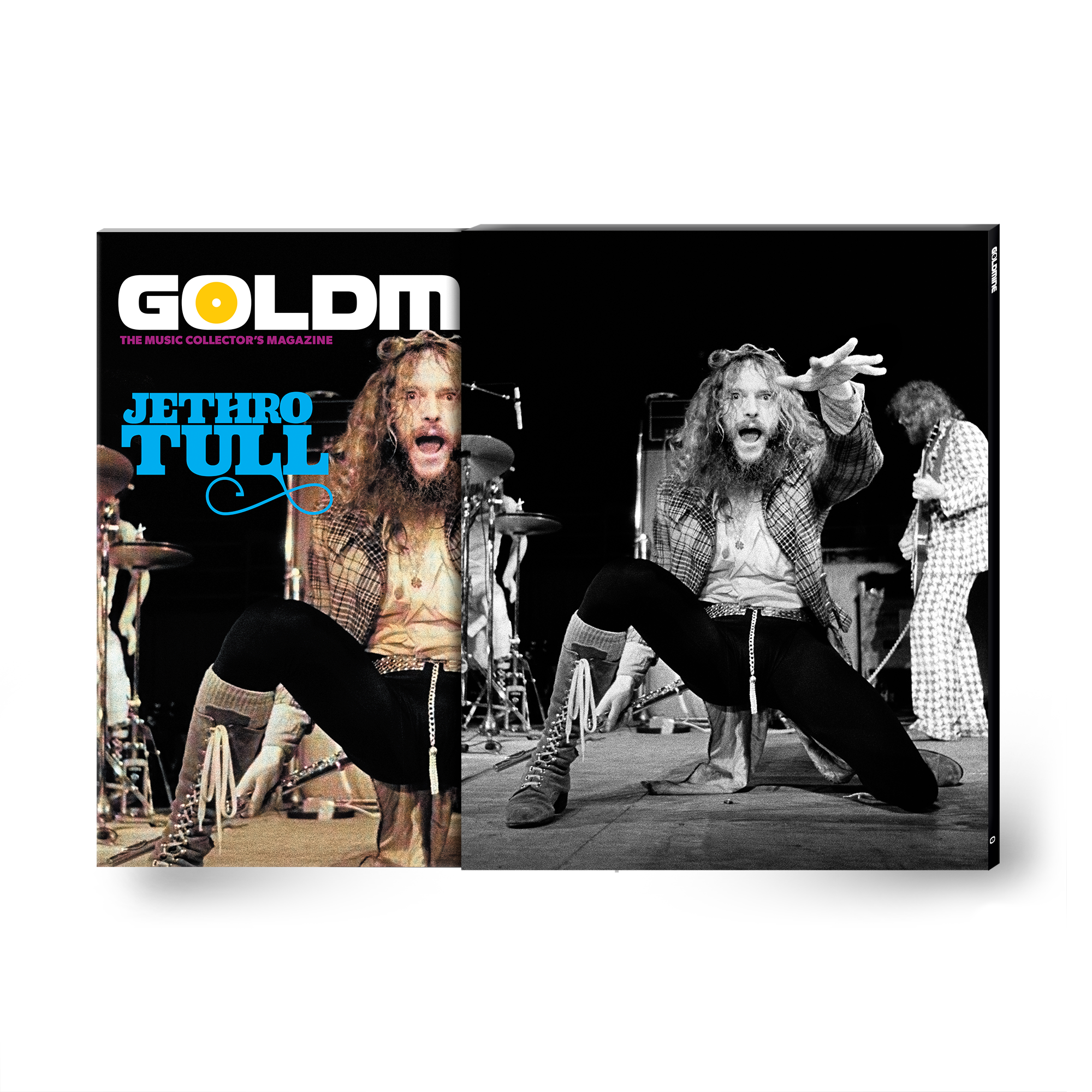 GOLDMINE MAGAZINE: SUMMER 2023 ISSUE ALT COVER FEATURING JETHRO TULL –  HAND-NUMBERED SLIPCASE + 8"x10" PHOTO PRINT