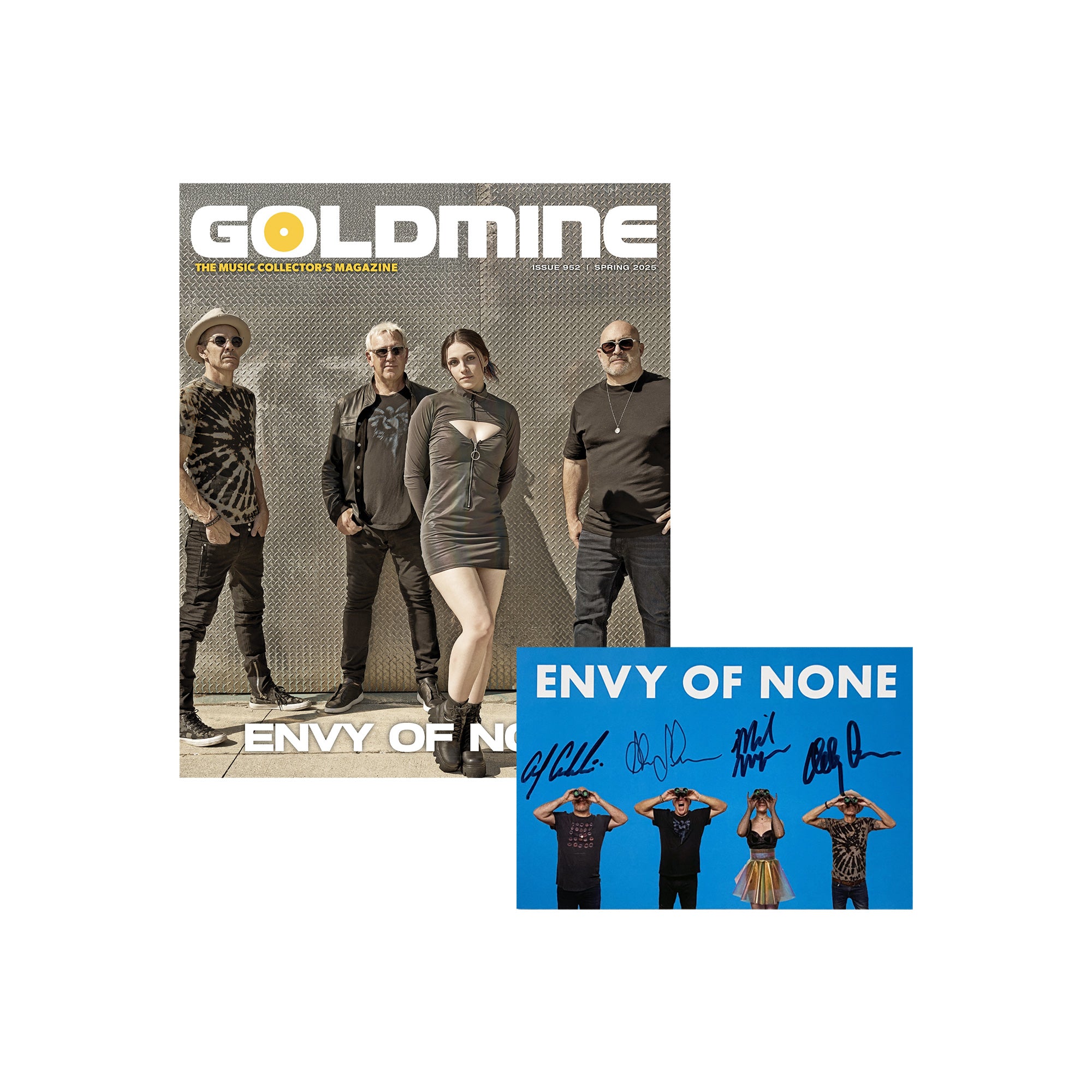 ENVY OF NONE X GOLDMINE BUNDLE - GOLDMINE SPRING 2025 ISSUE W/ HAND-SIGNED POSTCARD