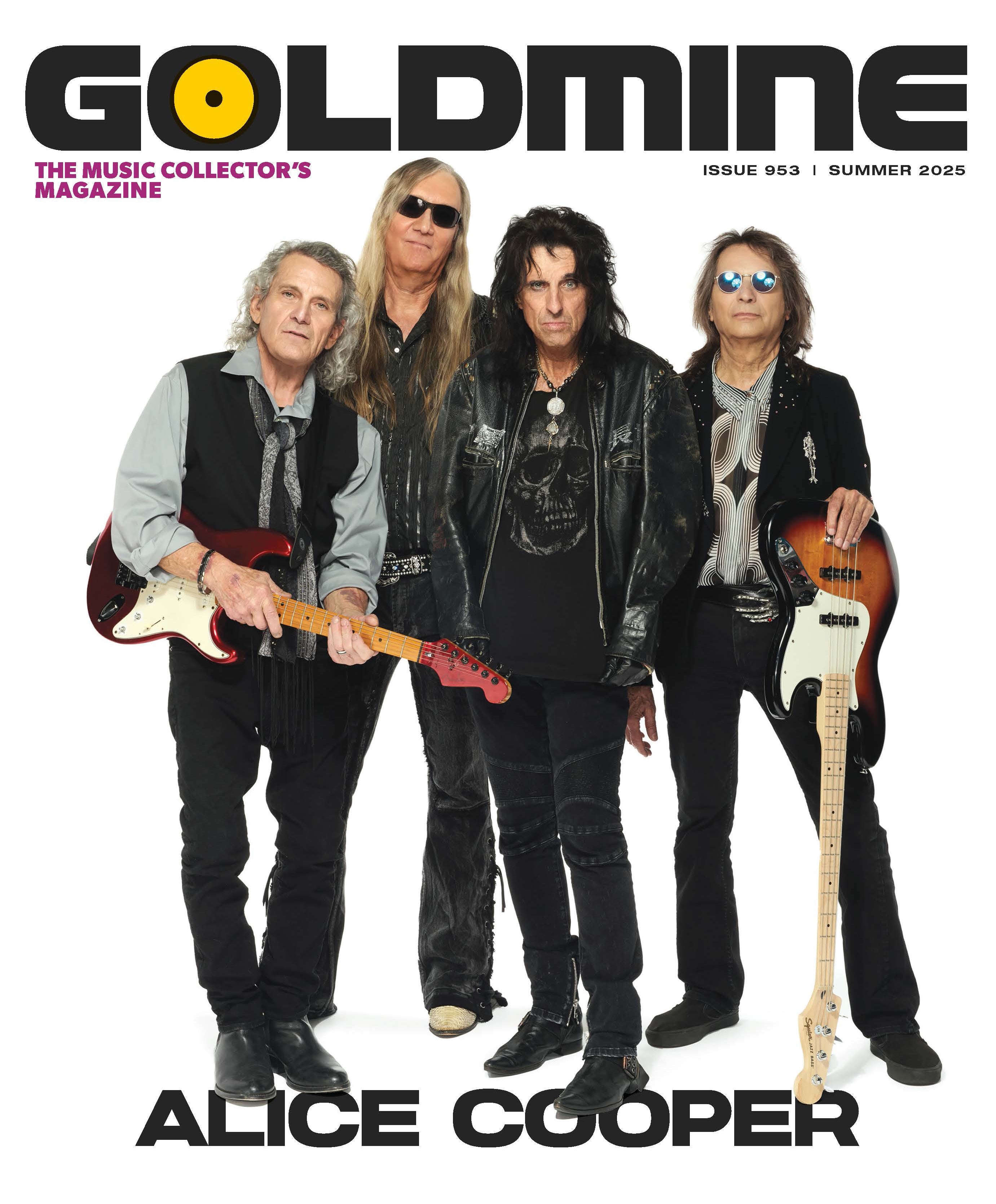 GOLDMINE SUMMER 2025 ISSUE FEATURING ALICE COOPER