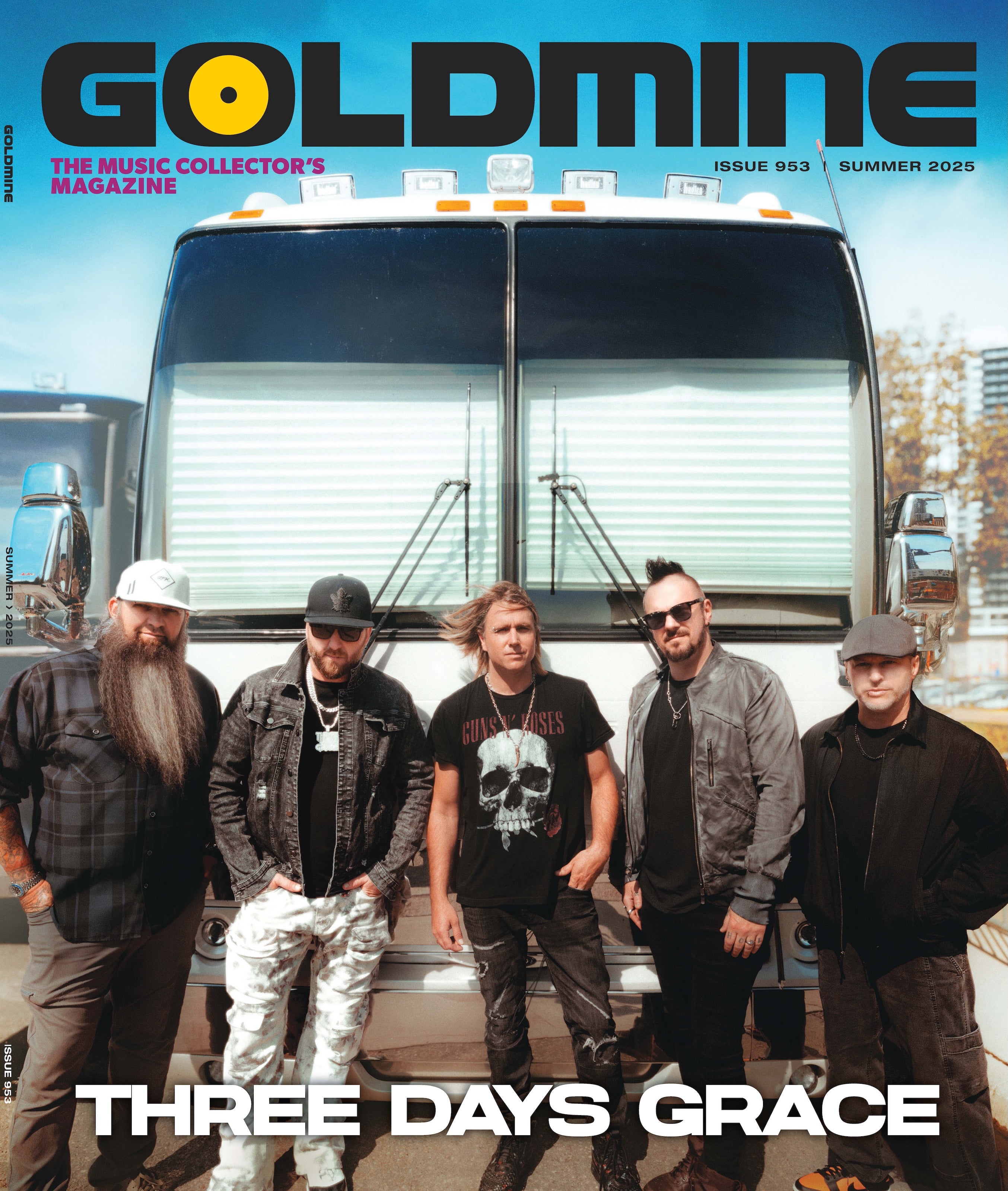 GOLDMINE SUMMER 2025 ISSUE FEATURING THREE DAYS GRACE