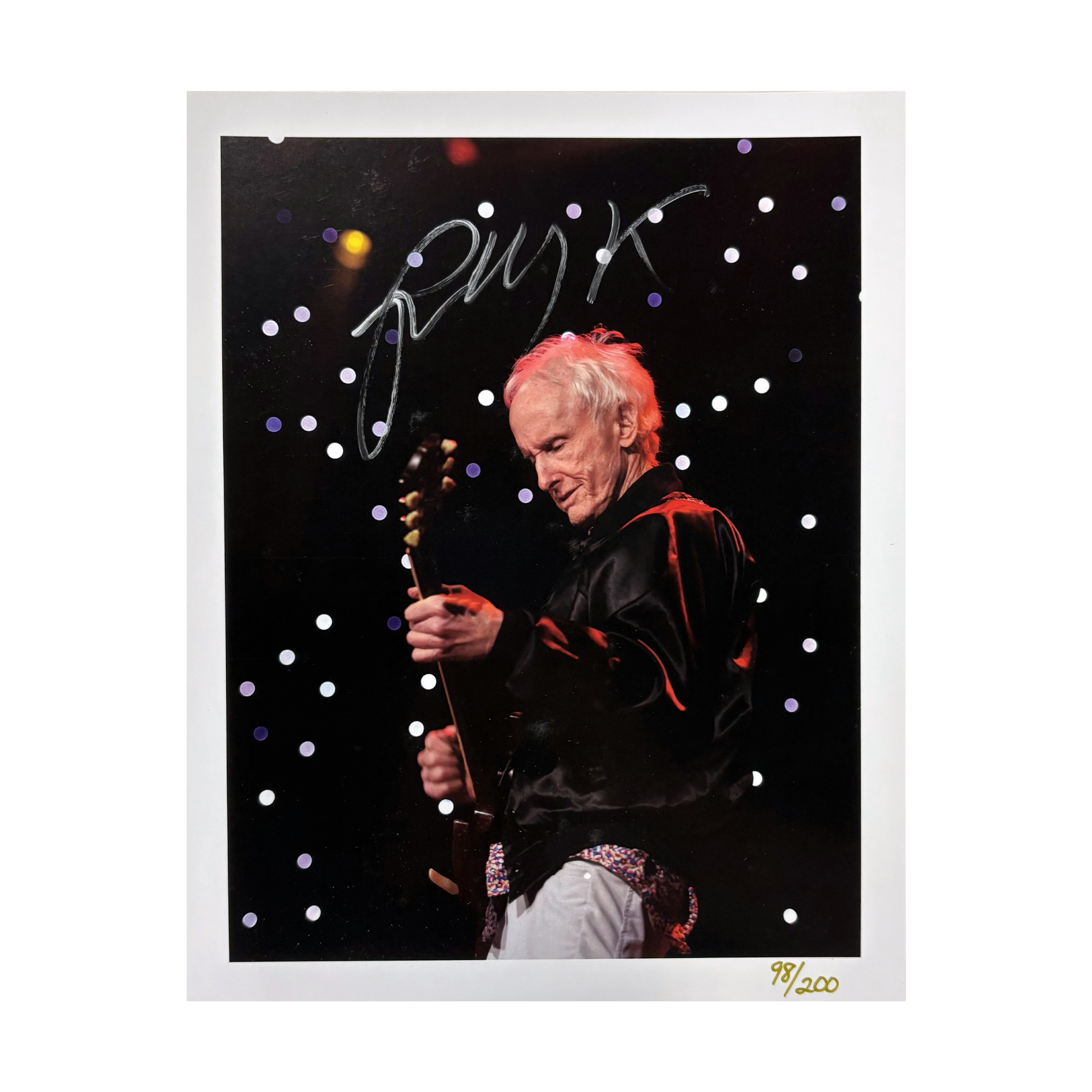 THE DOORS X GOLDMINE BUNDLE - GOLDMINE FALL 2025 ISSUE W/ LIMITED HAND-SIGNED 8”X10” ROBBY KRIEGER PHOTO PRINT