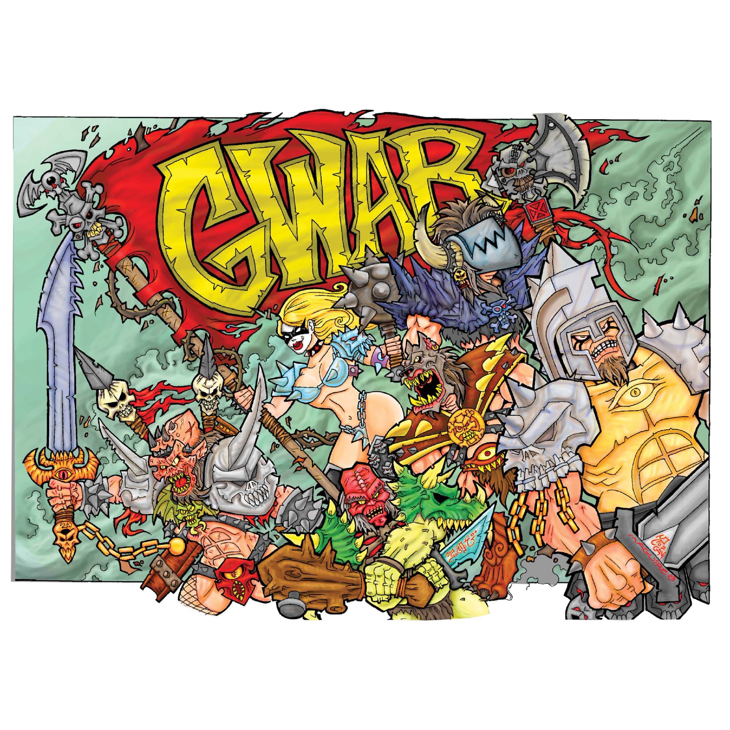 GWAR X BEYOND THE STREETS "GWAR PARADE" POSTER