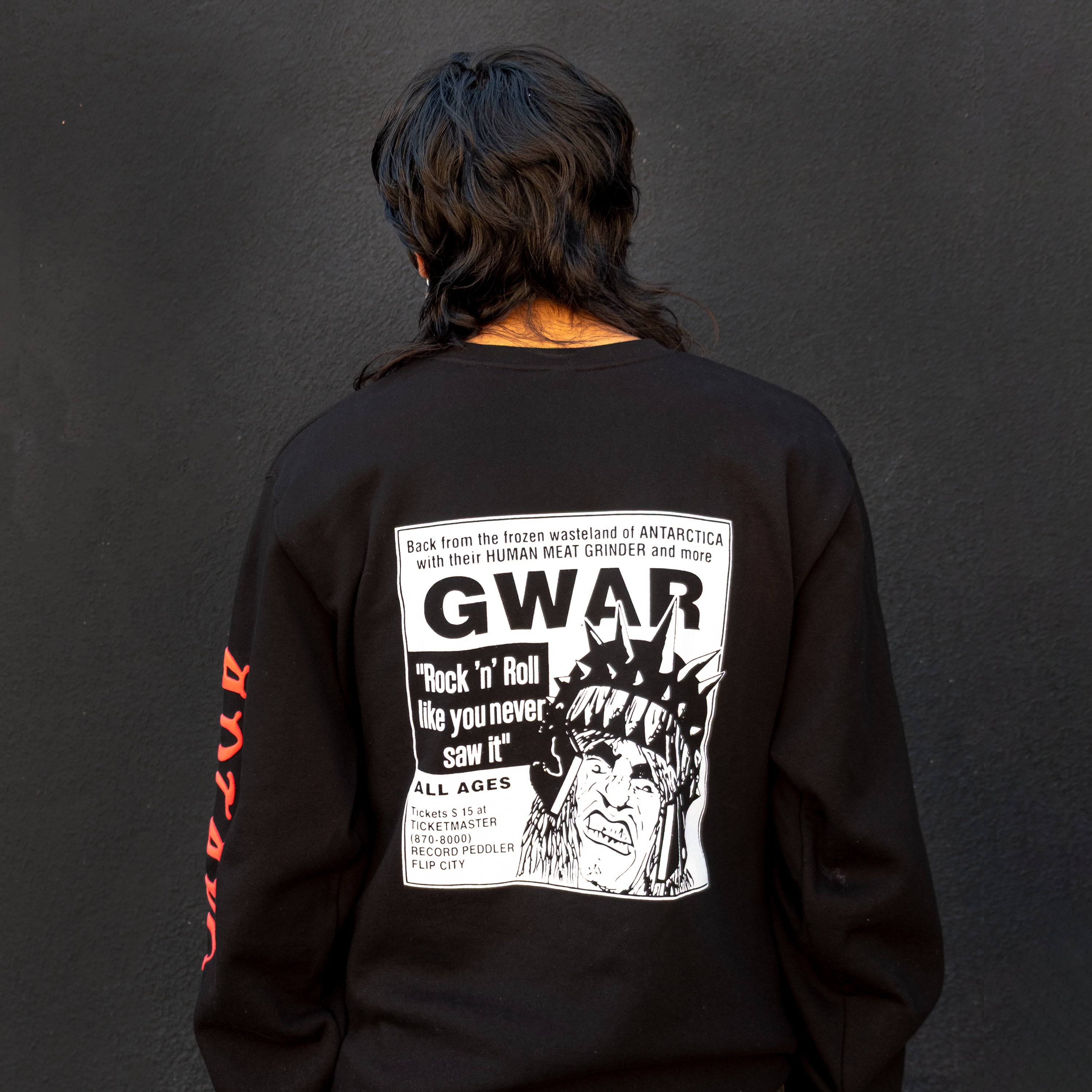 GWAR X BEYOND THE STREETS "ANTARCTICA" CREWNECK