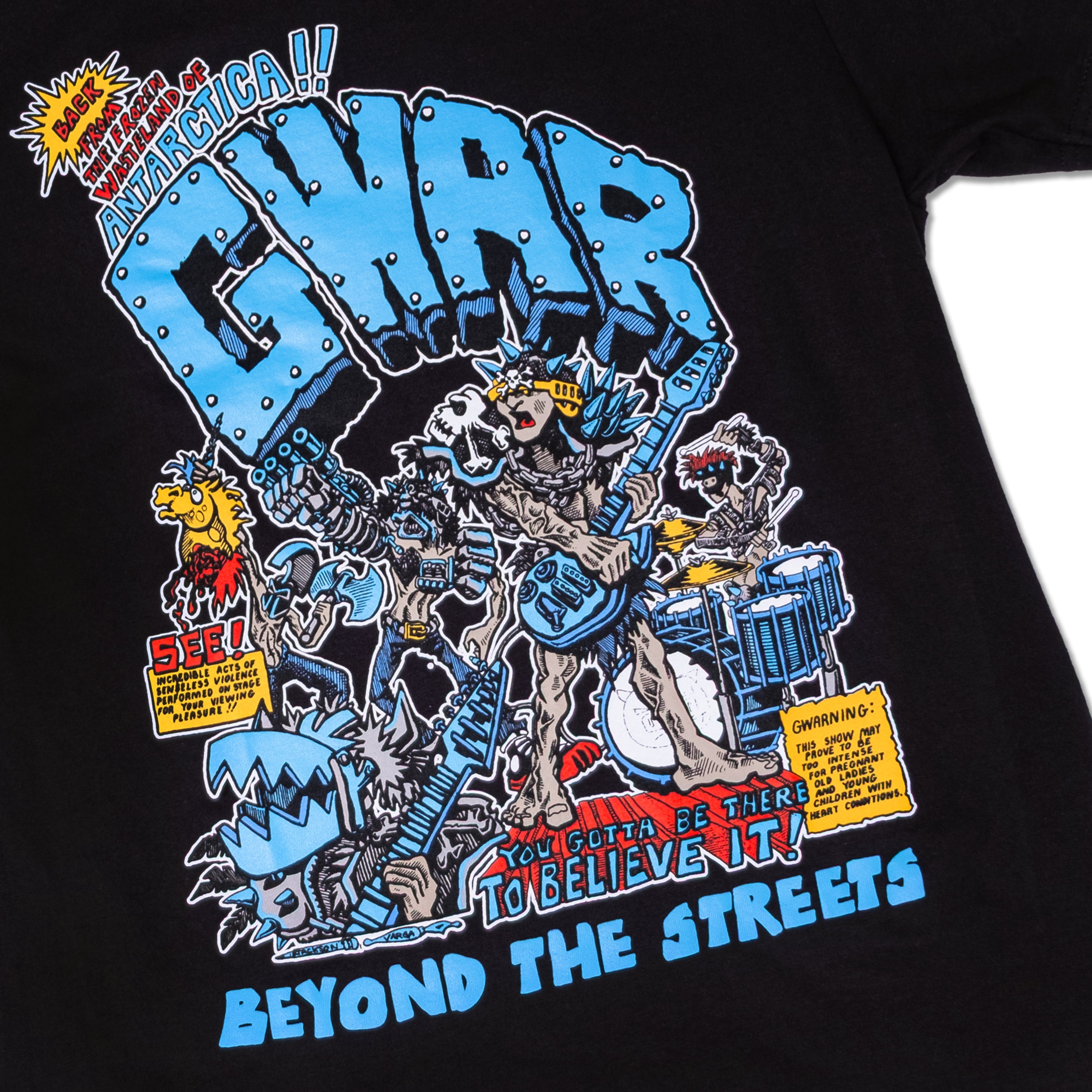 GWAR X BEYOND THE STREETS "GWAR FIRST SHOW" T-SHIRT