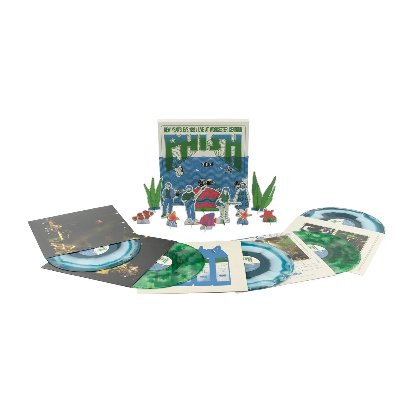 PHISH 'NEW YEAR'S EVE 1993, LIVE AT WORCESTER CENTRUM' (5LP Deluxe Box Set)