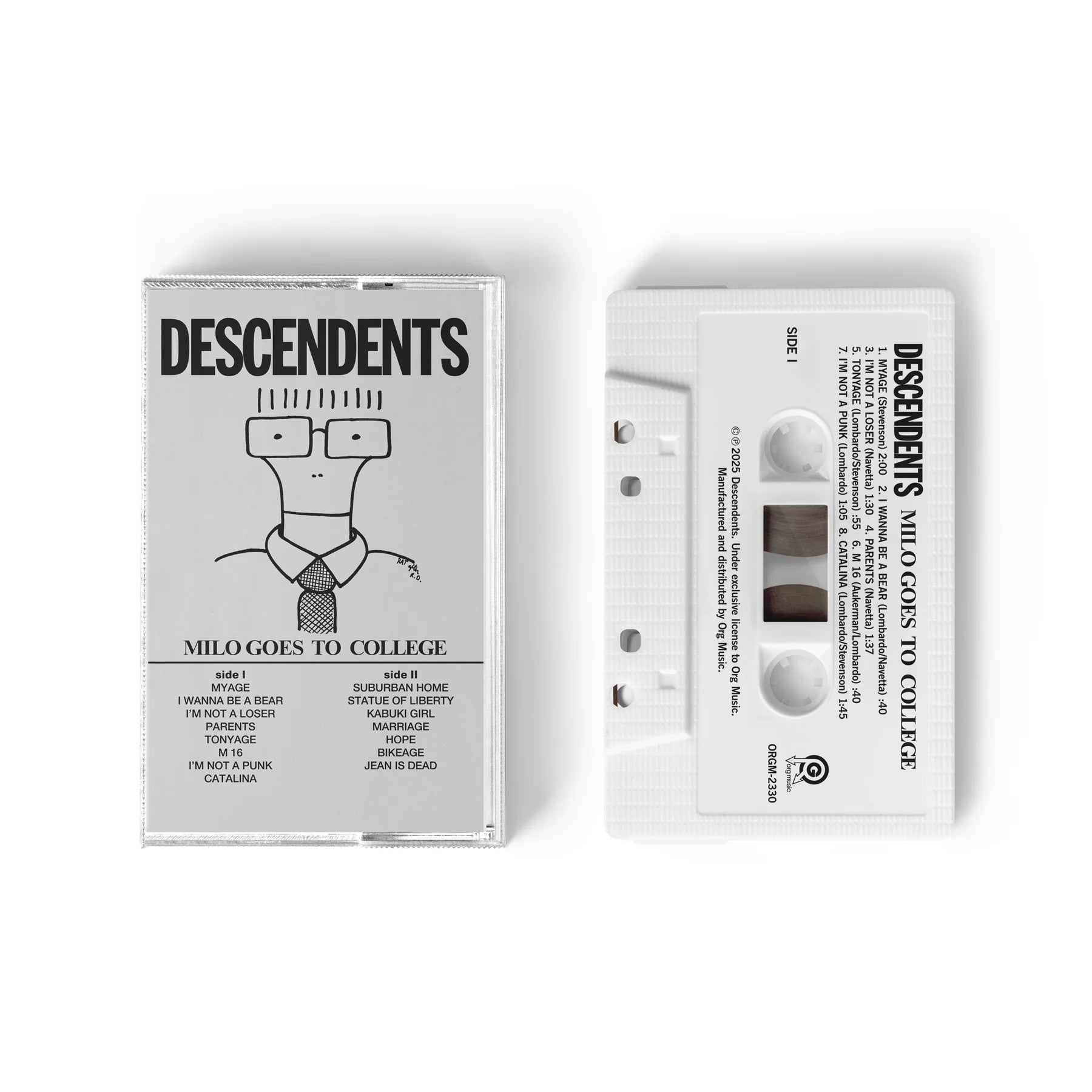 DESCENDENTS ‘MILO GOES TO COLLEGE’ CASSETTE