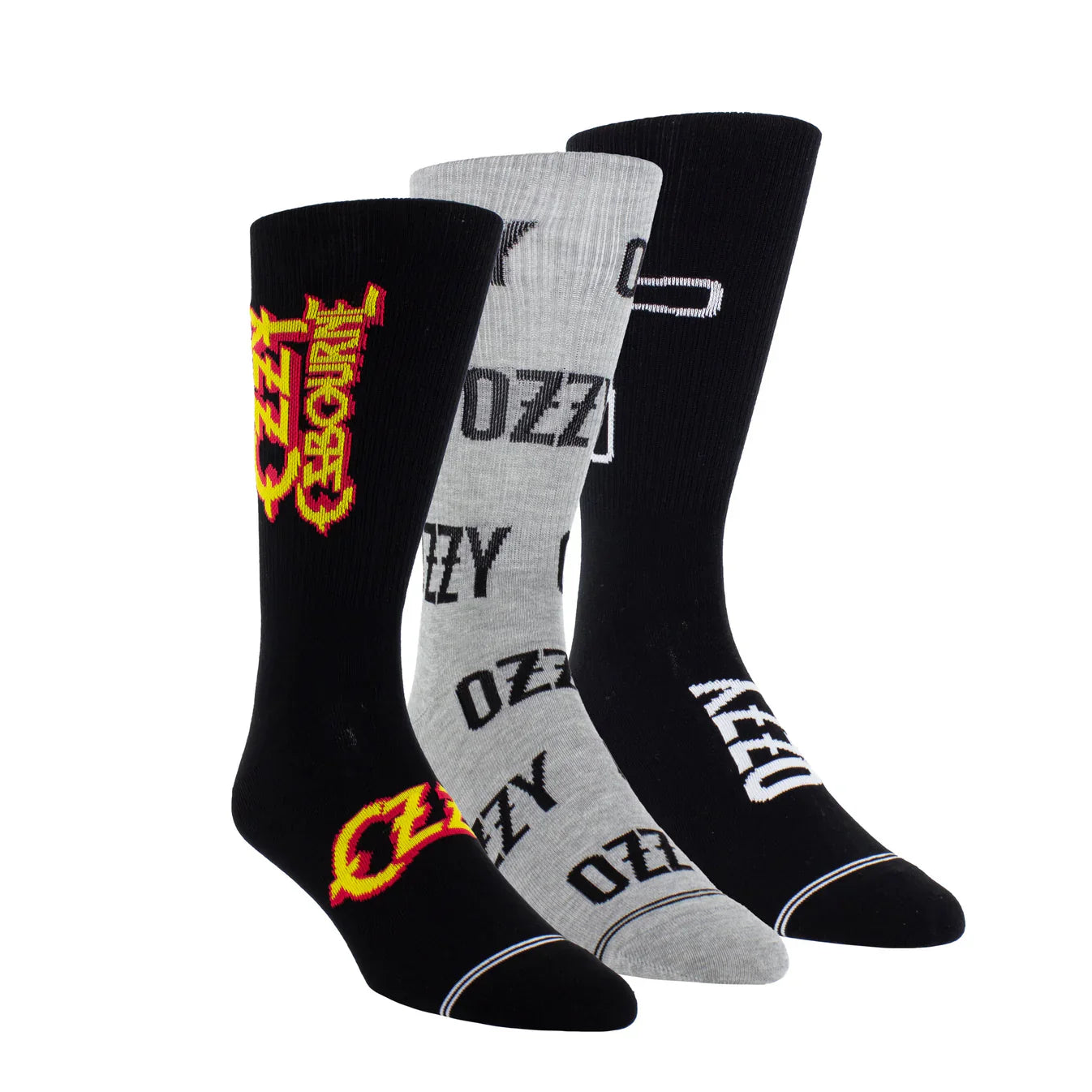 OZZY '3 PACK GIFT BOX' CREW SOCKS
