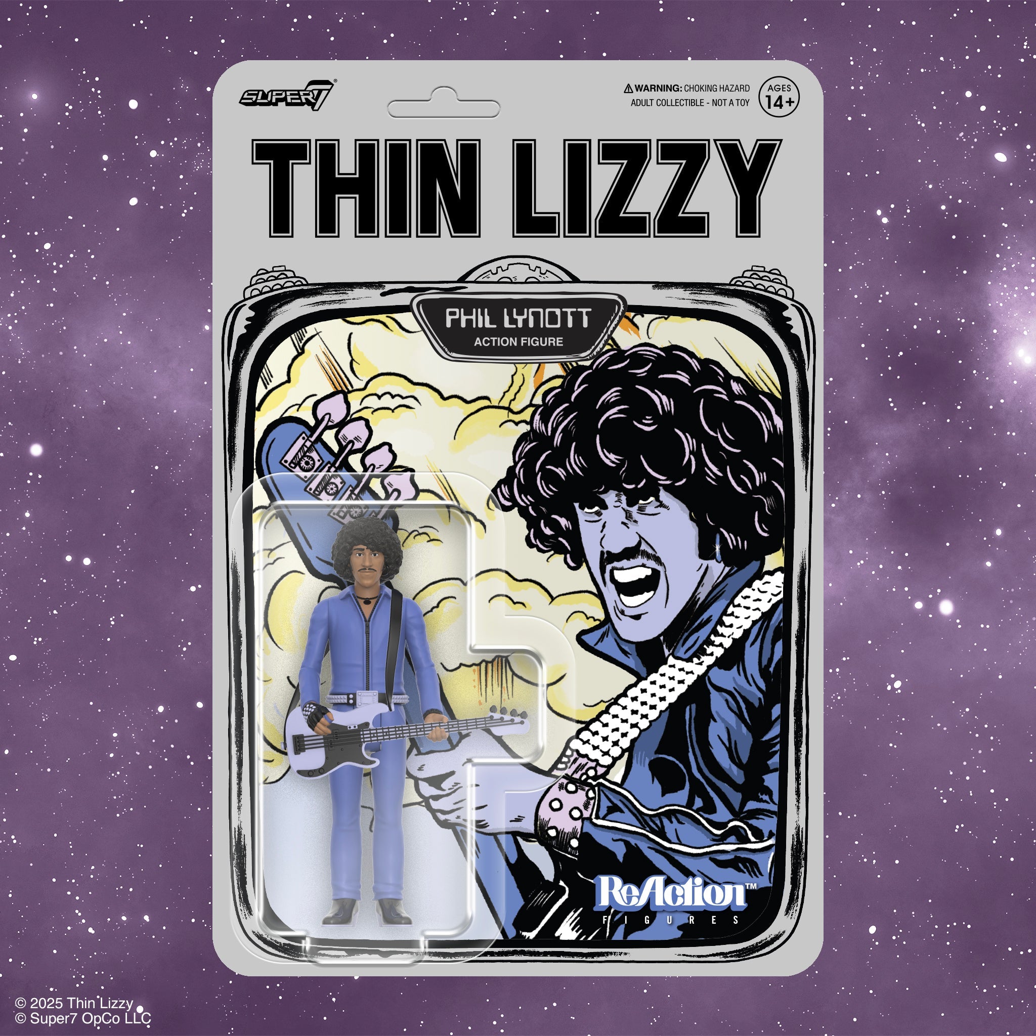 THIN LIZZY PHIL LYNOTT (JAILBREAK) REACTION FIGURE WAVE 2
