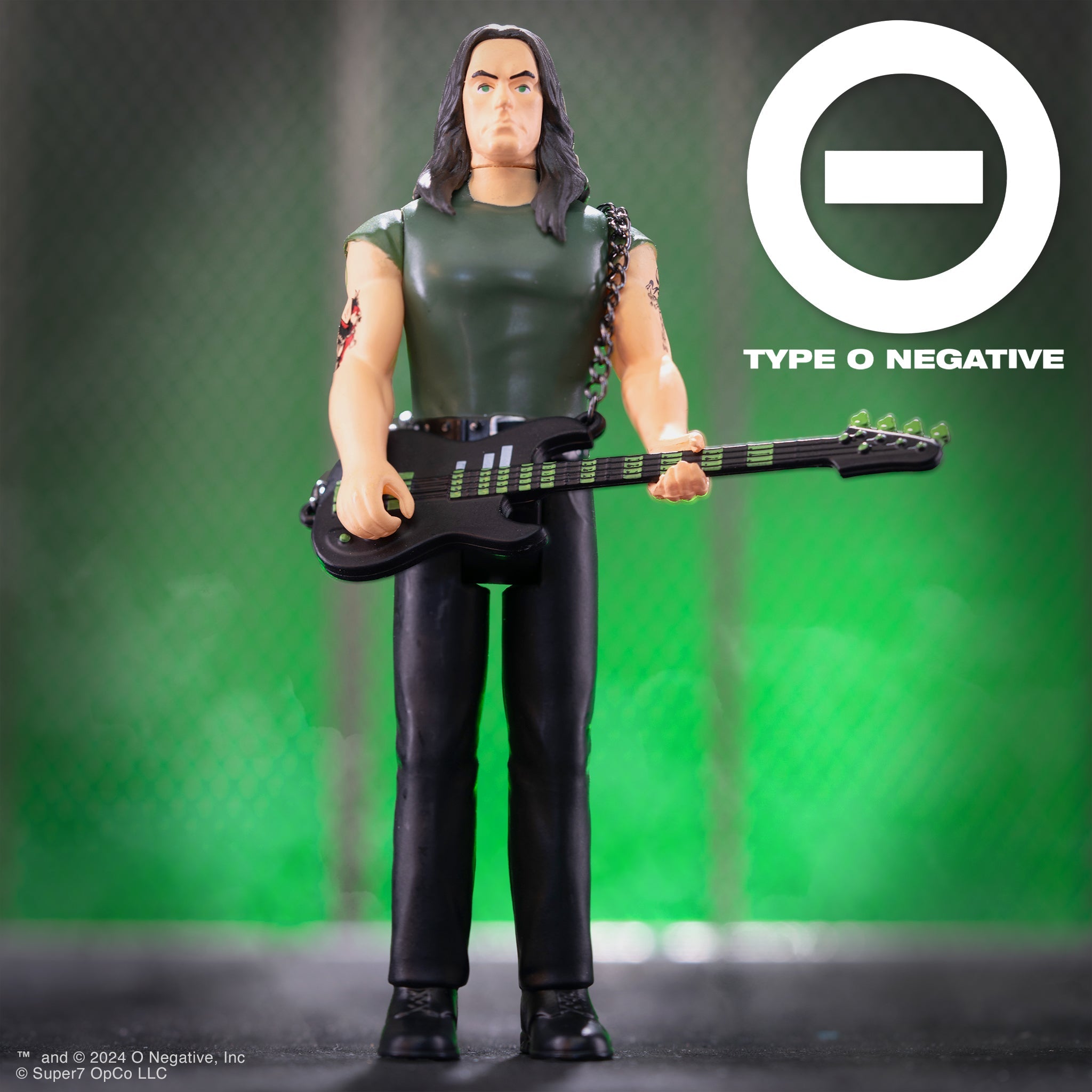 TYPE O NEGATIVE PETER STEELE (WORLD COMING DOWN) REACTION FIGURE *EXCLUSIVE*