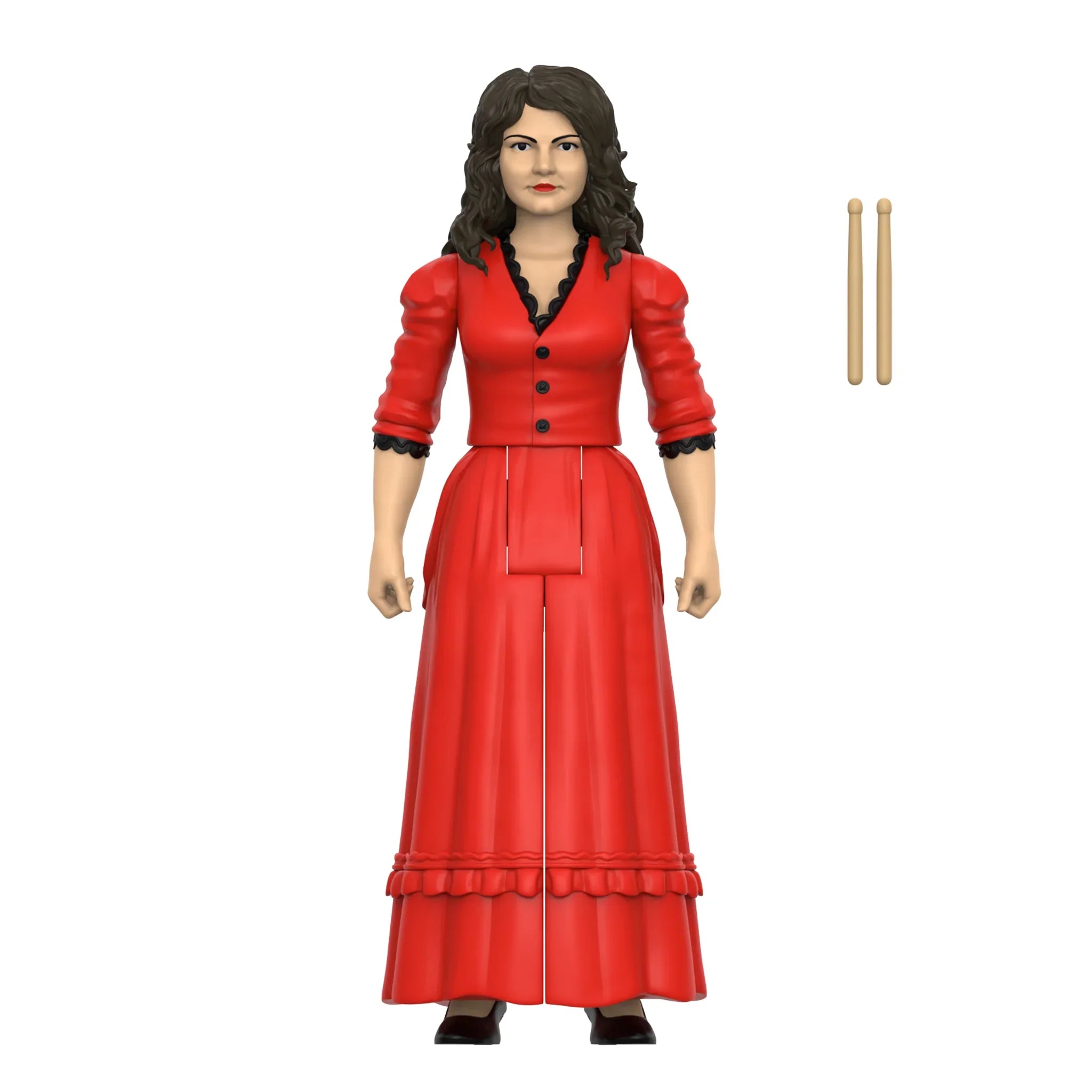 WHITE STRIPES 2-PACK REACTION FIGURES WAVE 1 (Get Behind Me Satan)