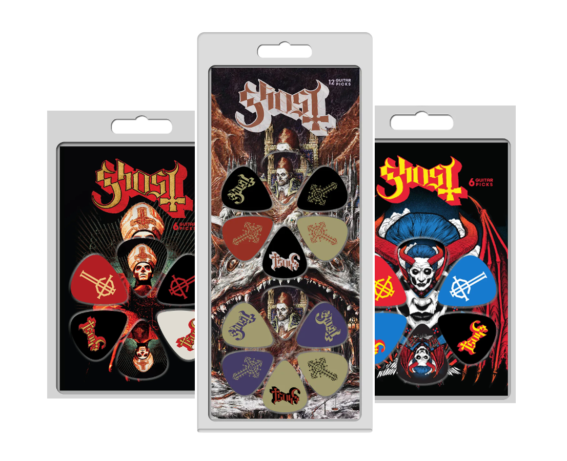 GHOST GUITAR PICKS BUNDLE (24 Picks)