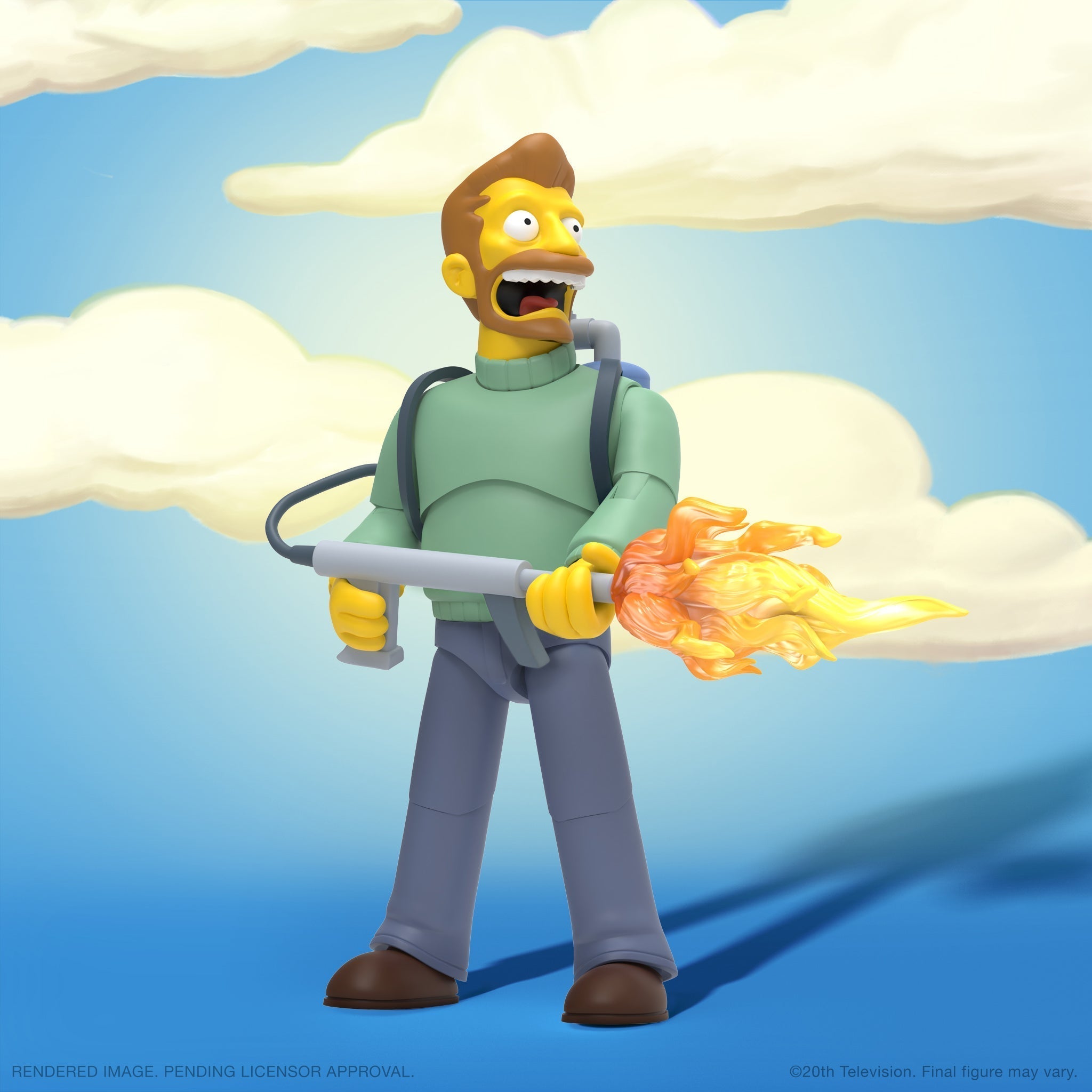 THE SIMPSONS ULTIMATES! WAVE 2 - HANK SCORPIO FIGURE