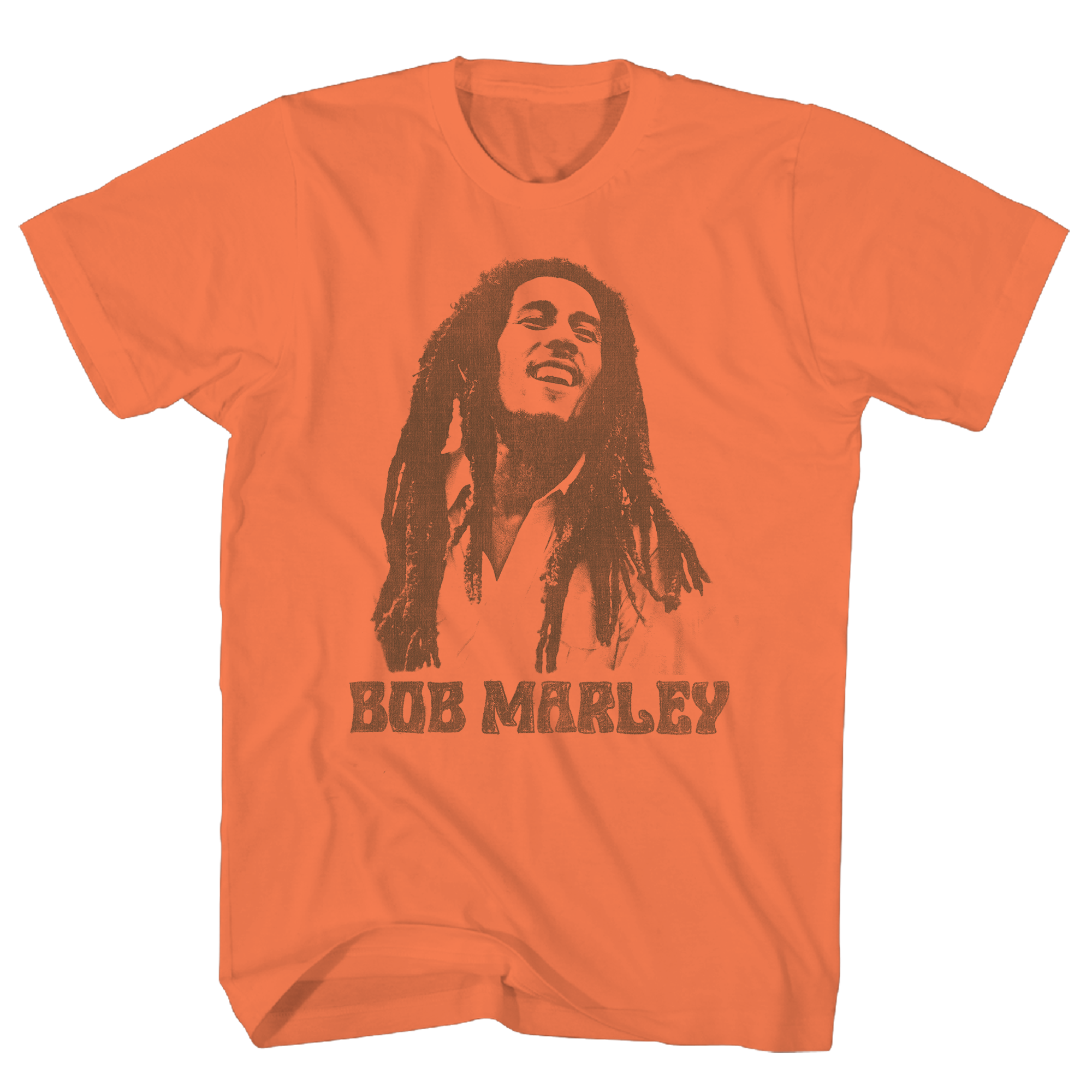 BOB MARLEY PHOTO TEE ORANGE T-SHIRT