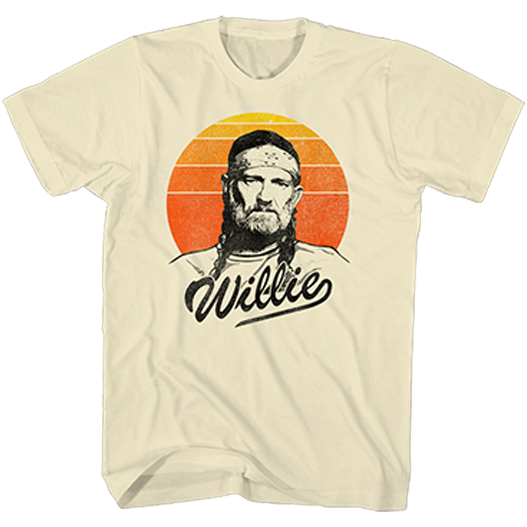 WILLIE NELSON SUNSET GRADIENT T-SHIRT
