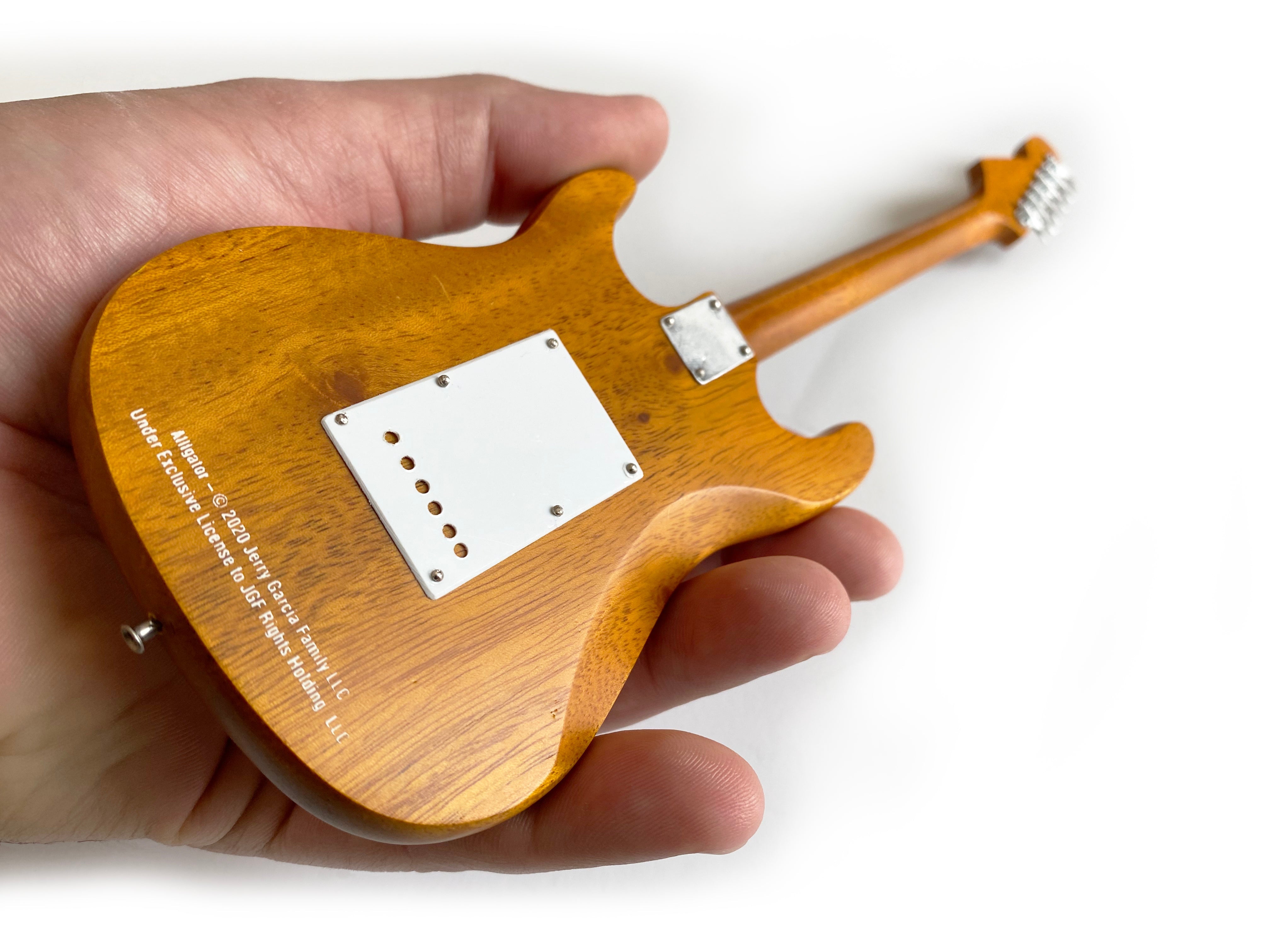 JERRY GARCIA™ ALLIGATOR™ GRAHAM NASH TRIBUTE MINI GUITAR FENDER™ STRAT™ REPLICA - OFFICIALLY LICENSED