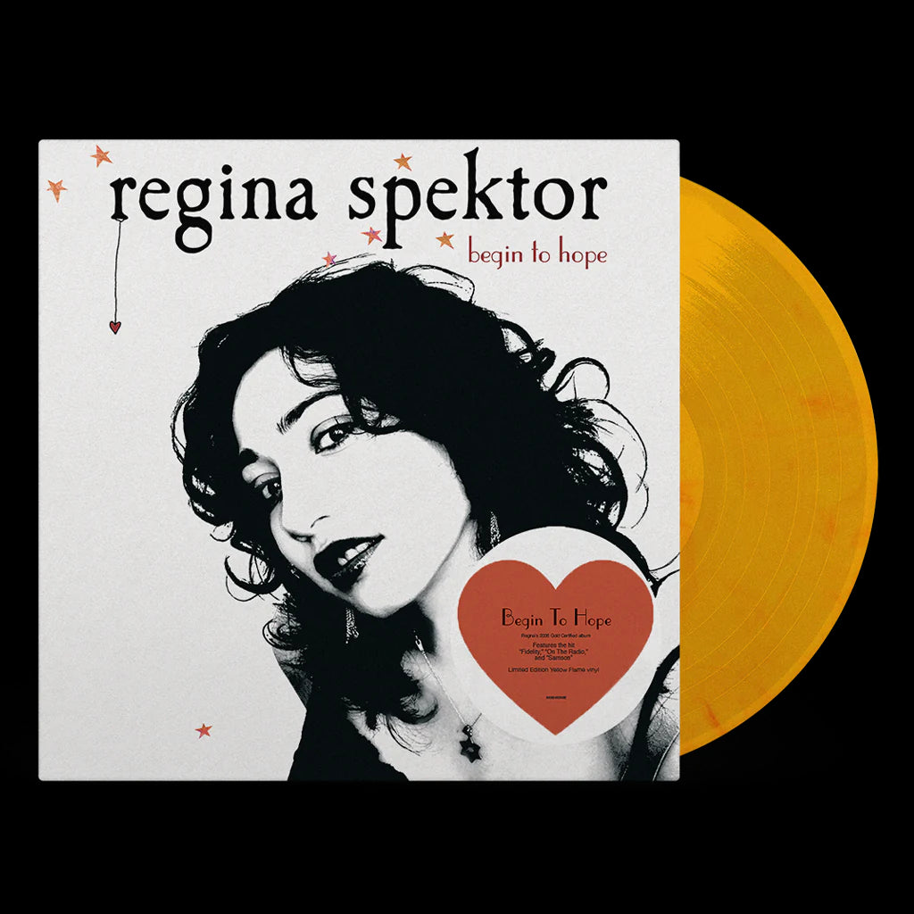 Regina Spektor Begin To Hope LP Yellow Flame