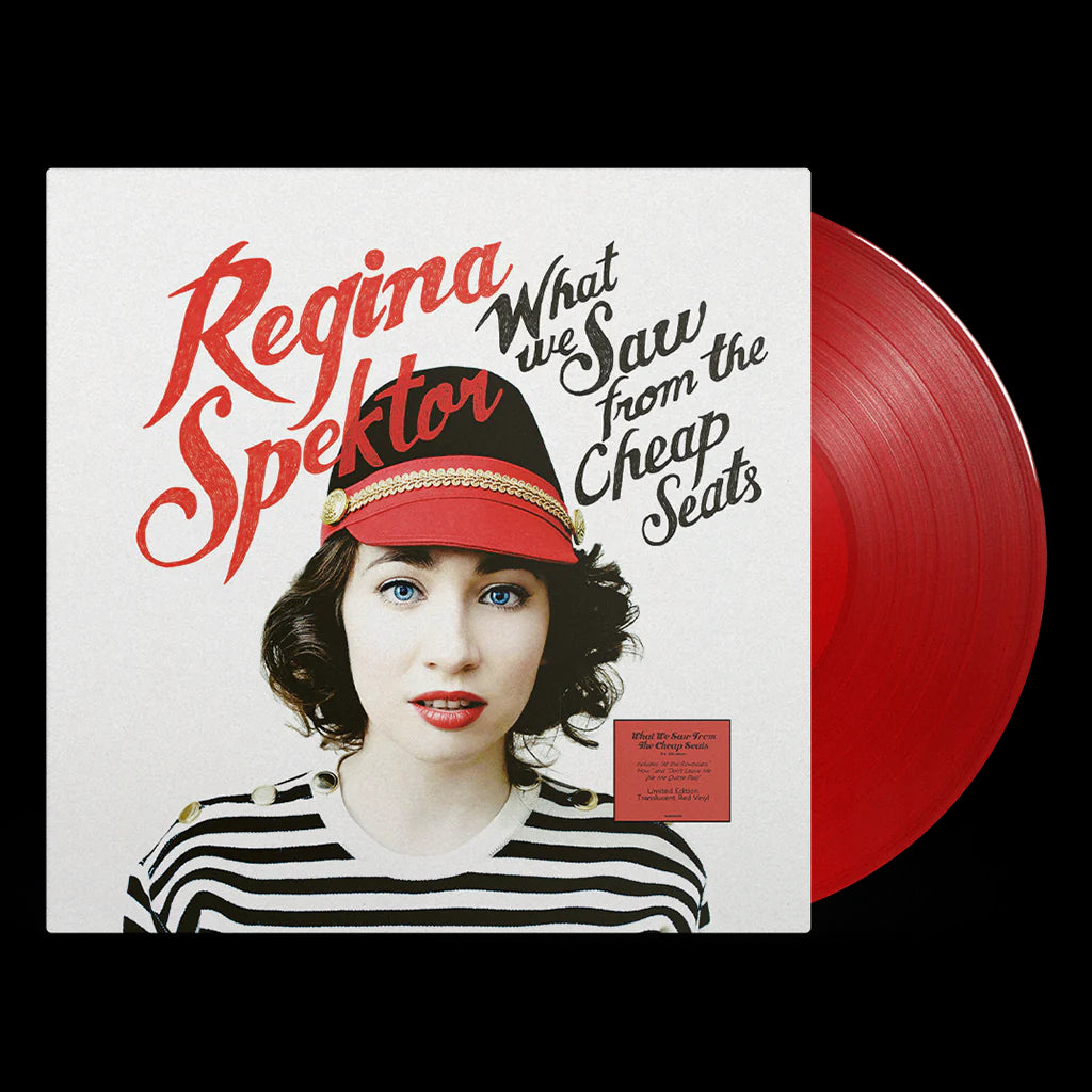 Regina Spektor What We Saw From The Cheap Seats LP Translucent Red