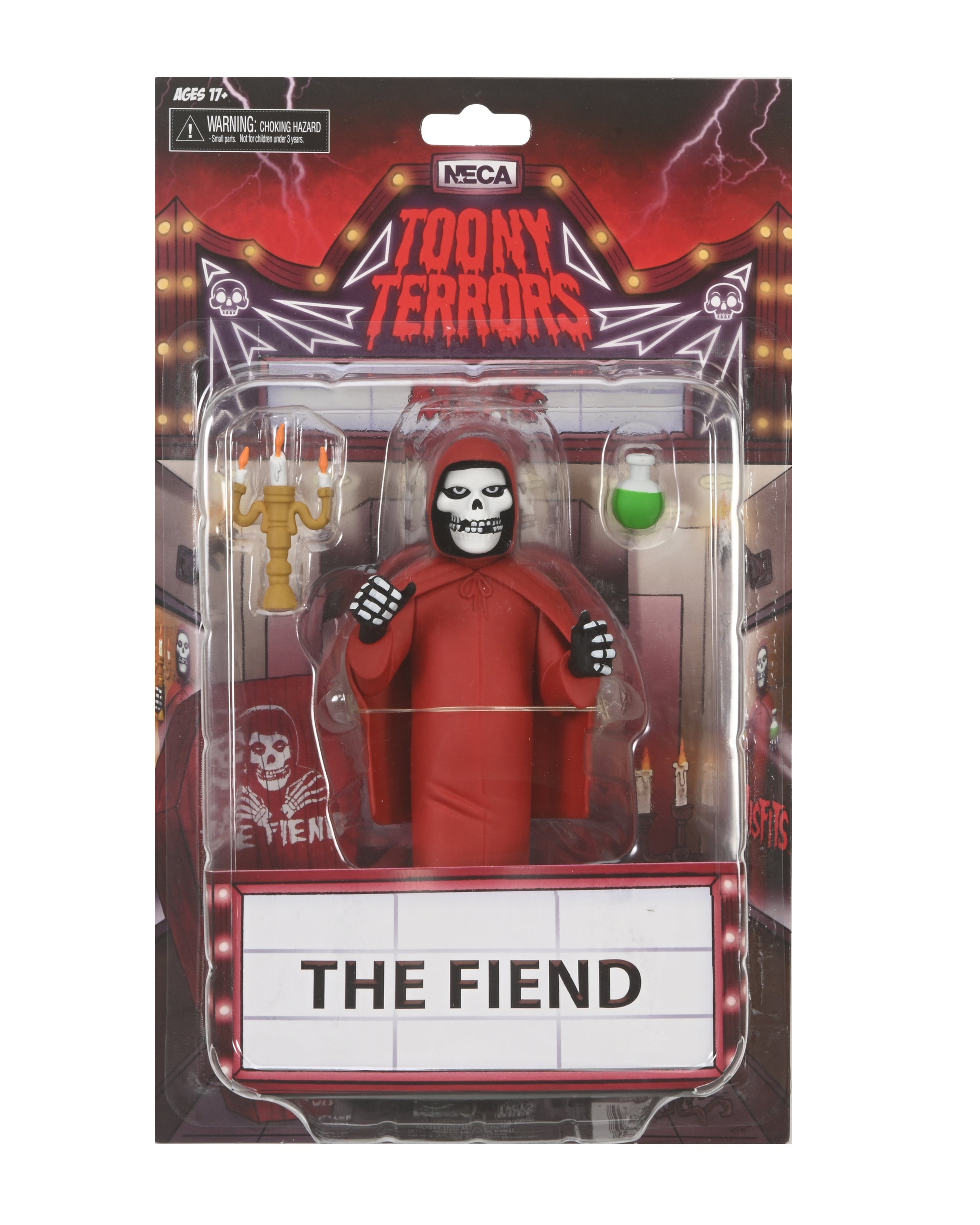 MISFITS FIEND TOONY TERRORS ACTION FIGURE (Red Robe)