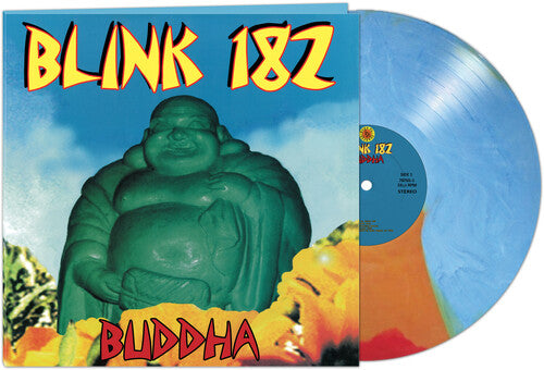 BLINK-182 'BUDDHA' LP (Blue, Red & Yellow Stripe Vinyl)