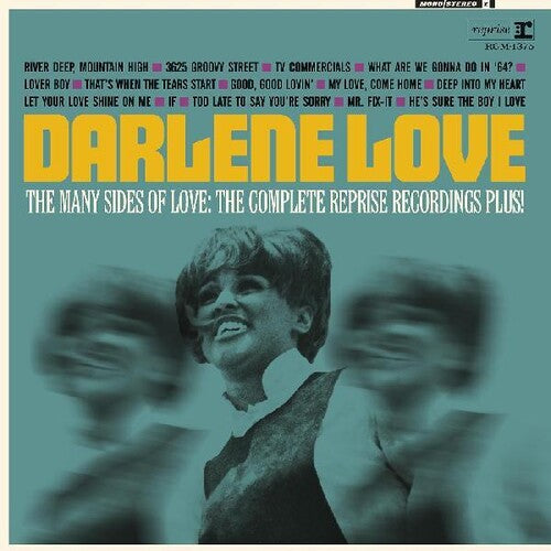 DARLENE LOVE 'DARLENE LOVE: THE MANY SIDES OF LOVE - THE COMPLETE REPRISE RECORDINGS PLUS!' TEAL LP (Color Vinyl)