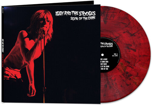 IGGY & THE STOOGES 'SCENE OF THE CRIME' LP (Red Marble Vinyl)