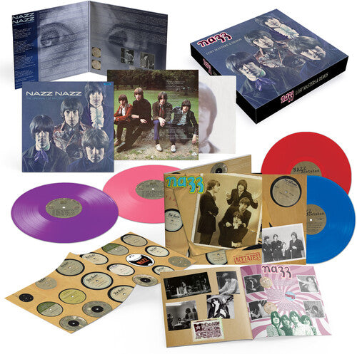 THE NAZZ 'LOST MASTERS & DEMOS' 4LP BOX SET (Color Vinyl)