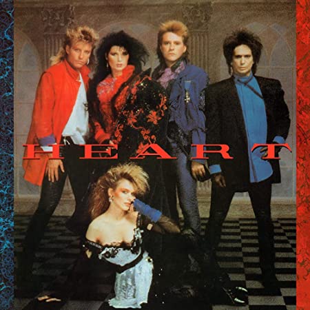 HEART 'HEART' LP (Red Vinyl, Valentines Edition)