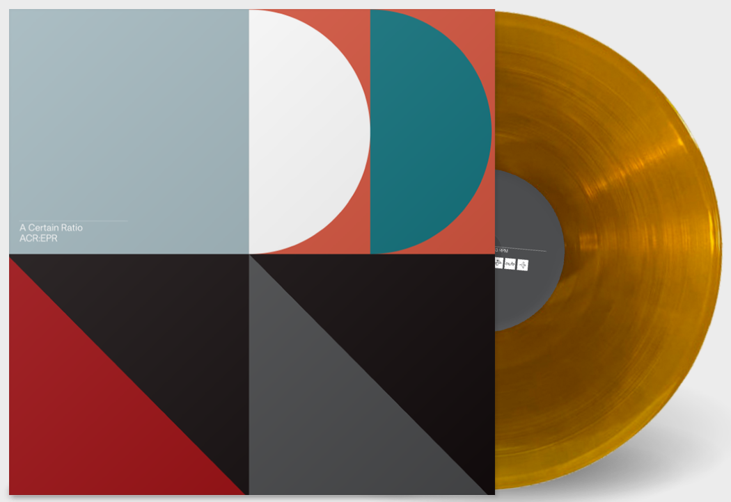 A CERTAIN RATIO ‘ACR:EPR’ LP (Limited Edition – Only 250 Made, Transparent Amber Vinyl)