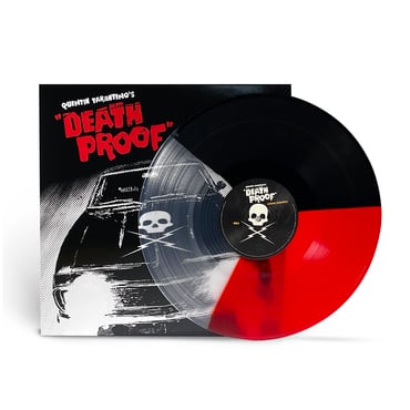 QUENTIN TARANTINO'S DEATH PROOF SOUNDTRACK LP (Red, Clear, & Black Vinyl)