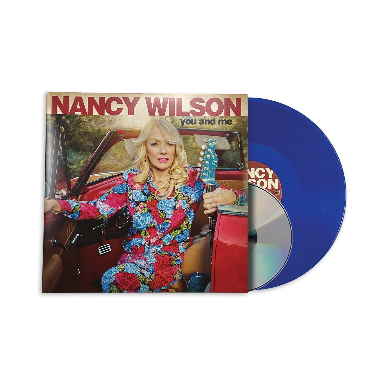 NANCY WILSON ‘YOU AND ME’ LP + AUTOGRAPHED PRINT + BONUS CD (Limited Edition – Only 200 made, Blue Vinyl)