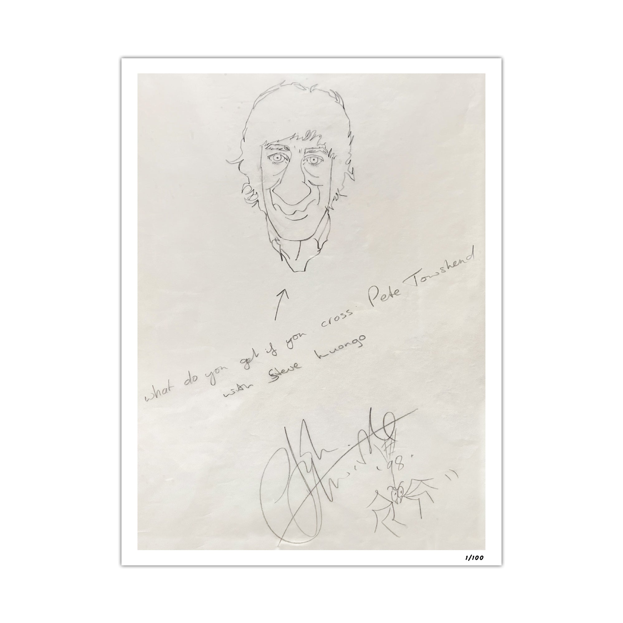 JOHN ENTWISTLE 'RARITIES OXHUMED: VOLUME ONE' CD & 12-PAGE BOOKLET + 2 EXCLUSIVE HAND-NUMBERED ART PRINTS BY JOHN ENTWISTLE