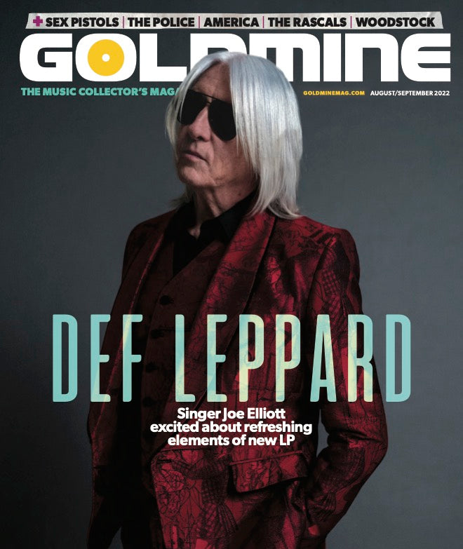 GOLDMINE MAGAZINE: AUG/SEPT 2022 ISSUE FEATURING DEF LEPPARD