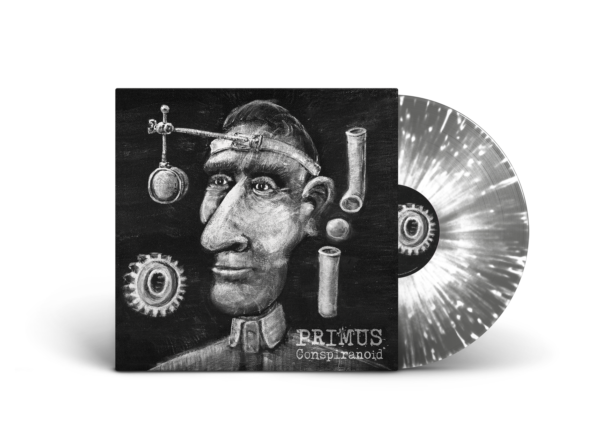 PRIMUS ‘CONSPIRANOID’ EP (Limited Edition – Only 500 Made, Grey & White Splatter Vinyl)