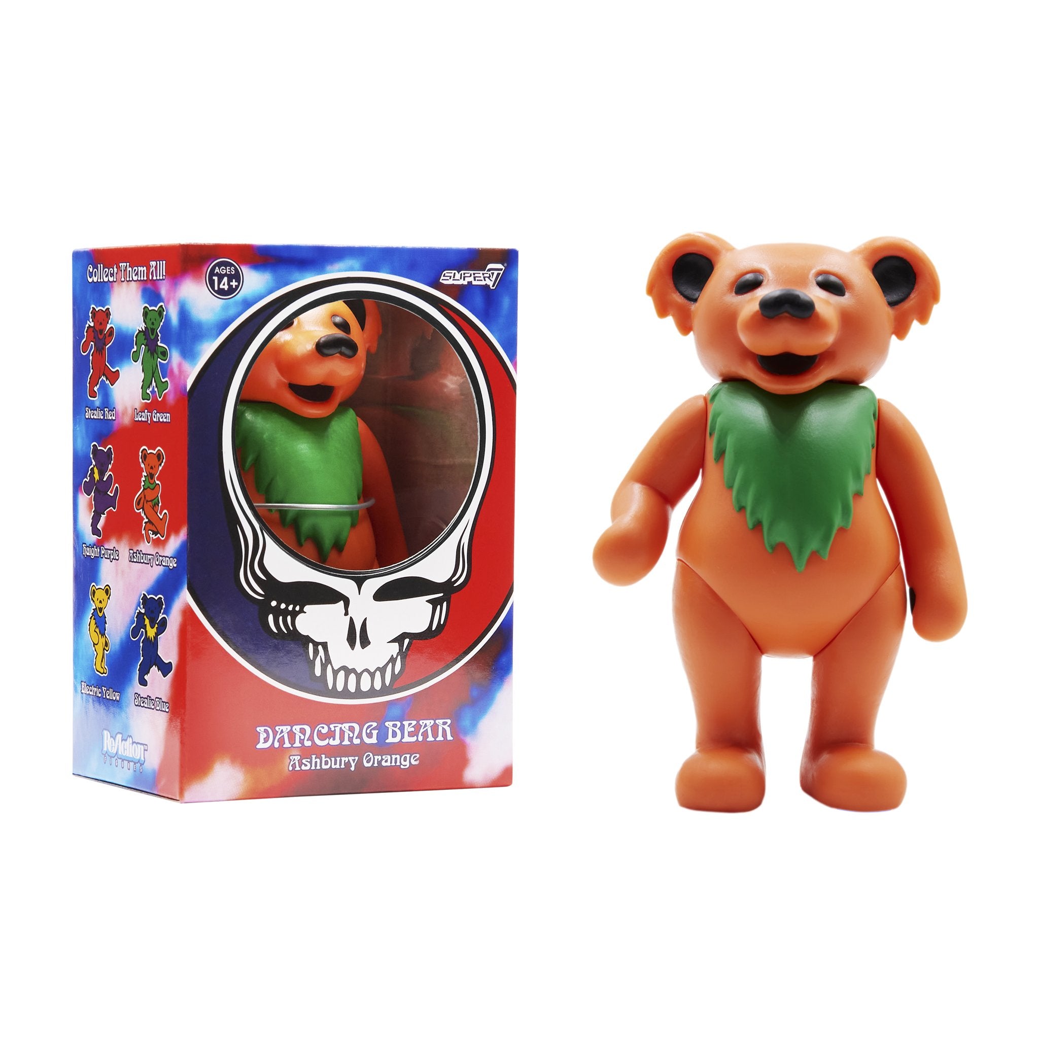 SUPER7 REACTION GRATEFUL DEAD W2 DANCING BEARS SET