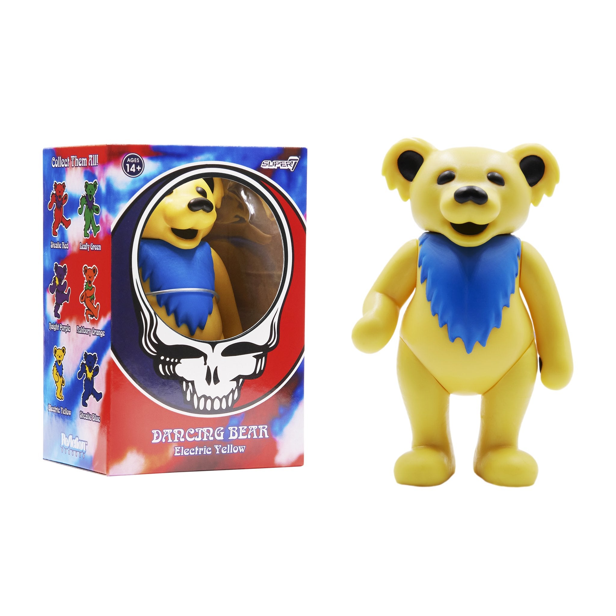 SUPER7 REACTION GRATEFUL DEAD W2 DANCING BEARS SET