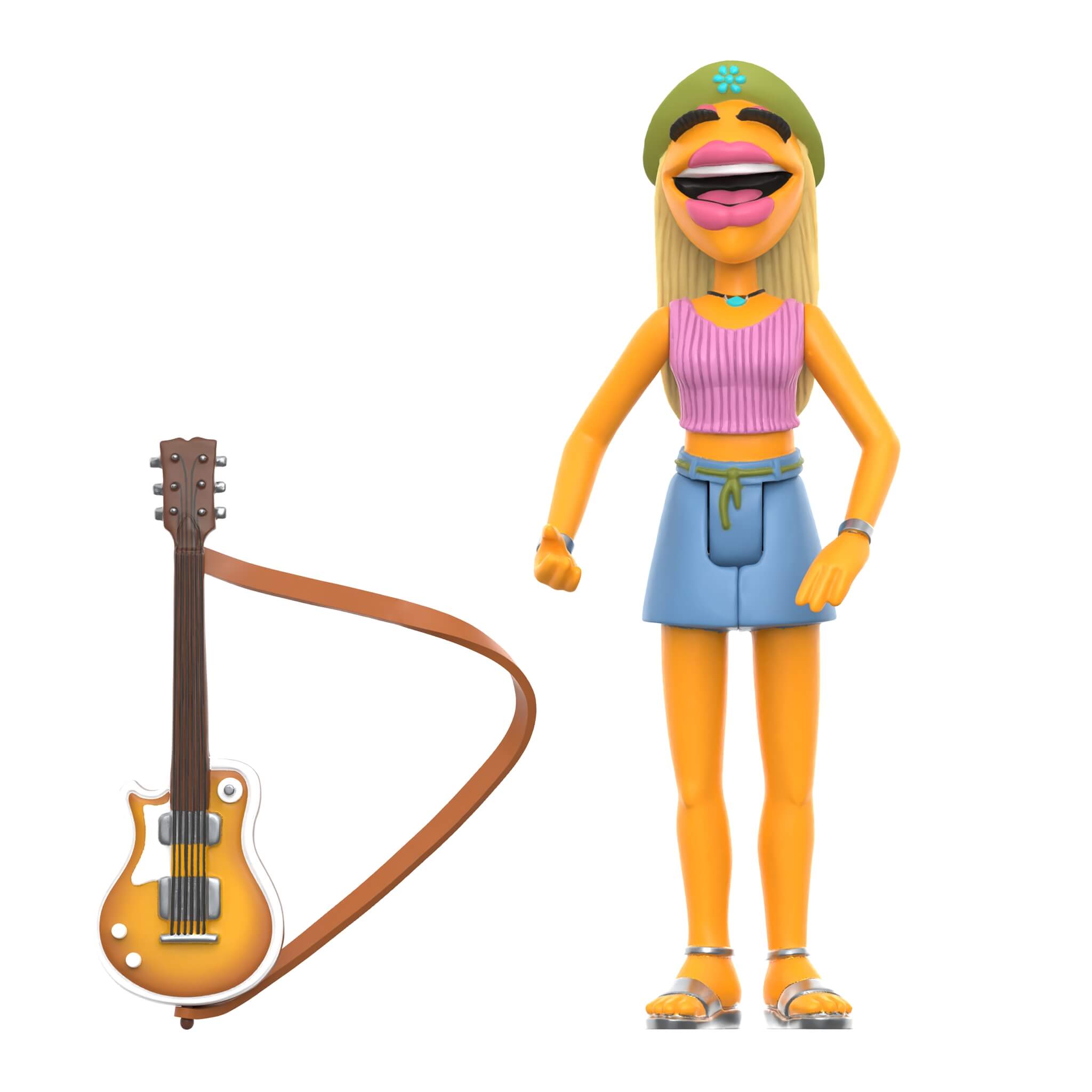 THE MUPPETS REACTION FIGURE WAVE 1 - ELECTRIC MAYHEM BAND - JANICE