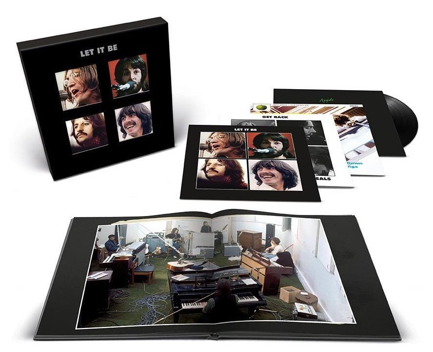 THE BEATLES 'LET IT BE' Super Deluxe 4LP 12-inch EP Box Set