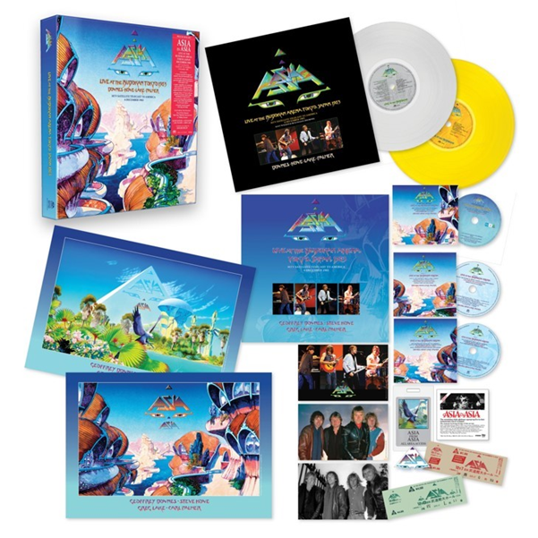 ASIA 'ASIA IN ASIA - LIVE AT THE BUDOKAN, TOKYO, 1983' LP (Deluxe Box Set)