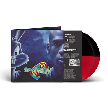 SPACE JAM SOUNDTRACK 2LP (Black & Red Split Vinyl)
